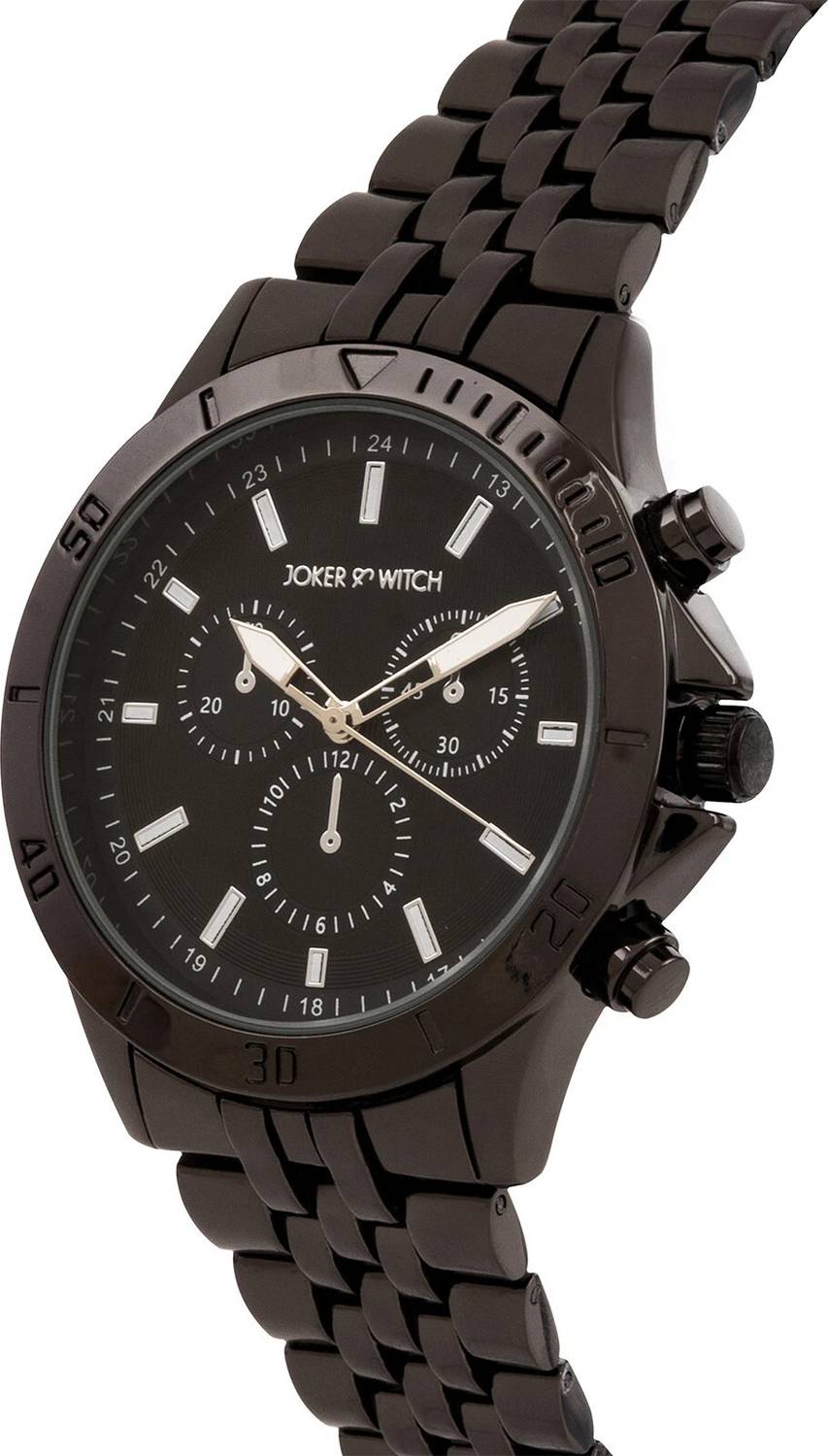 Joker & Witch AIRE All Black PU Strap Watch - Men - Image 4