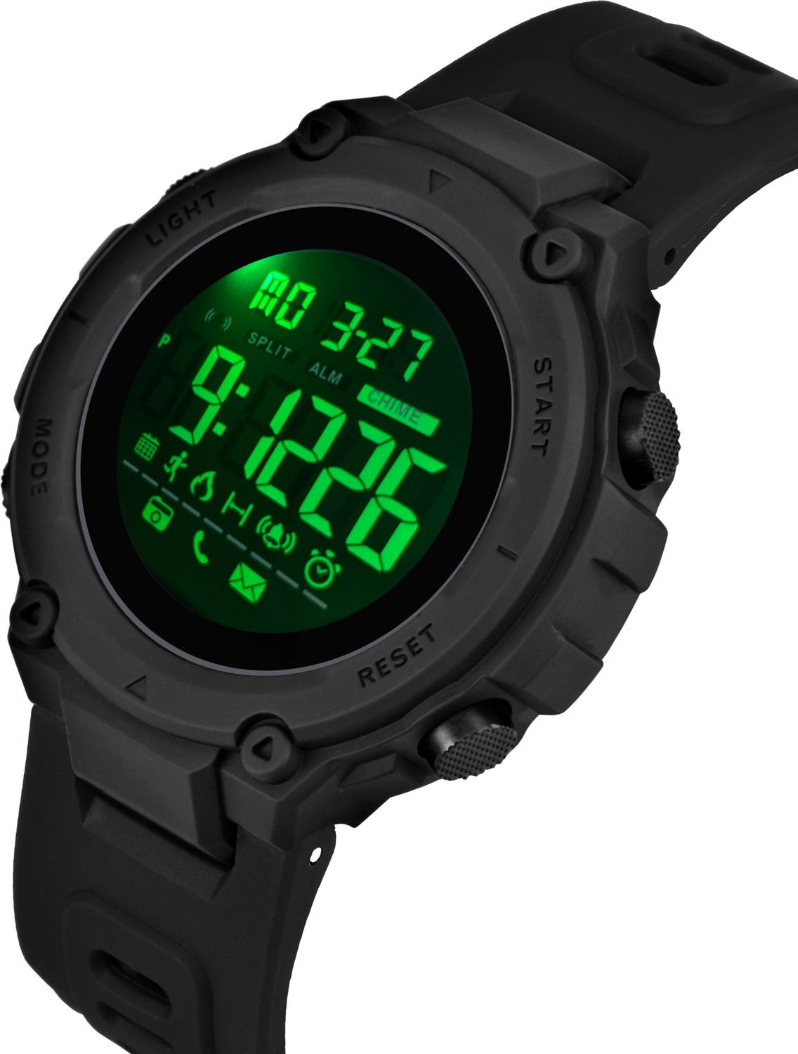 Image of Harbor 9098 Running, gyming, Sports Activity time reminder Alarm watch Digital Watch - For Men