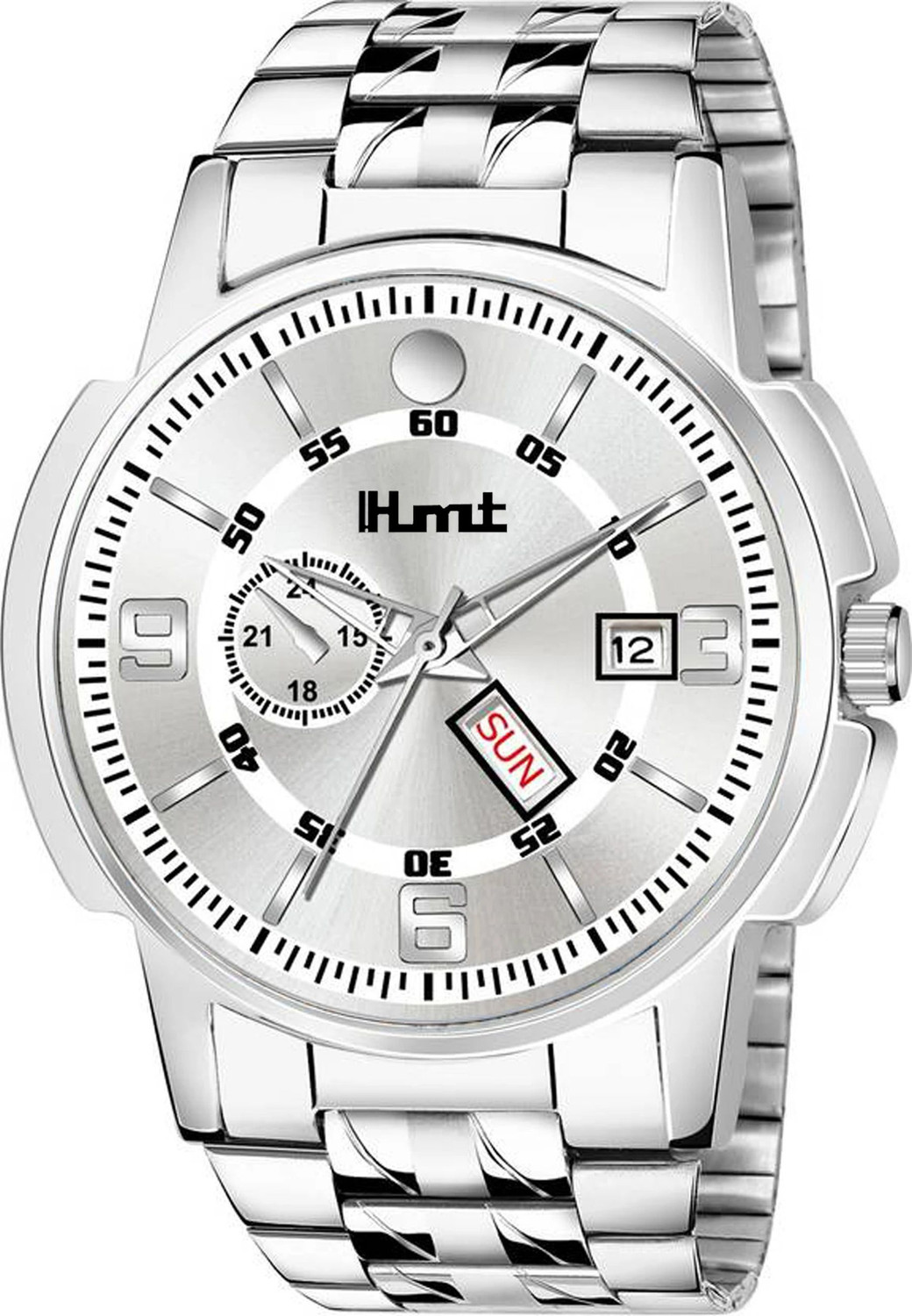 Image of HMT ALEX Day & Date Stainless Steel Chain for Boys Analog Watch - For Men