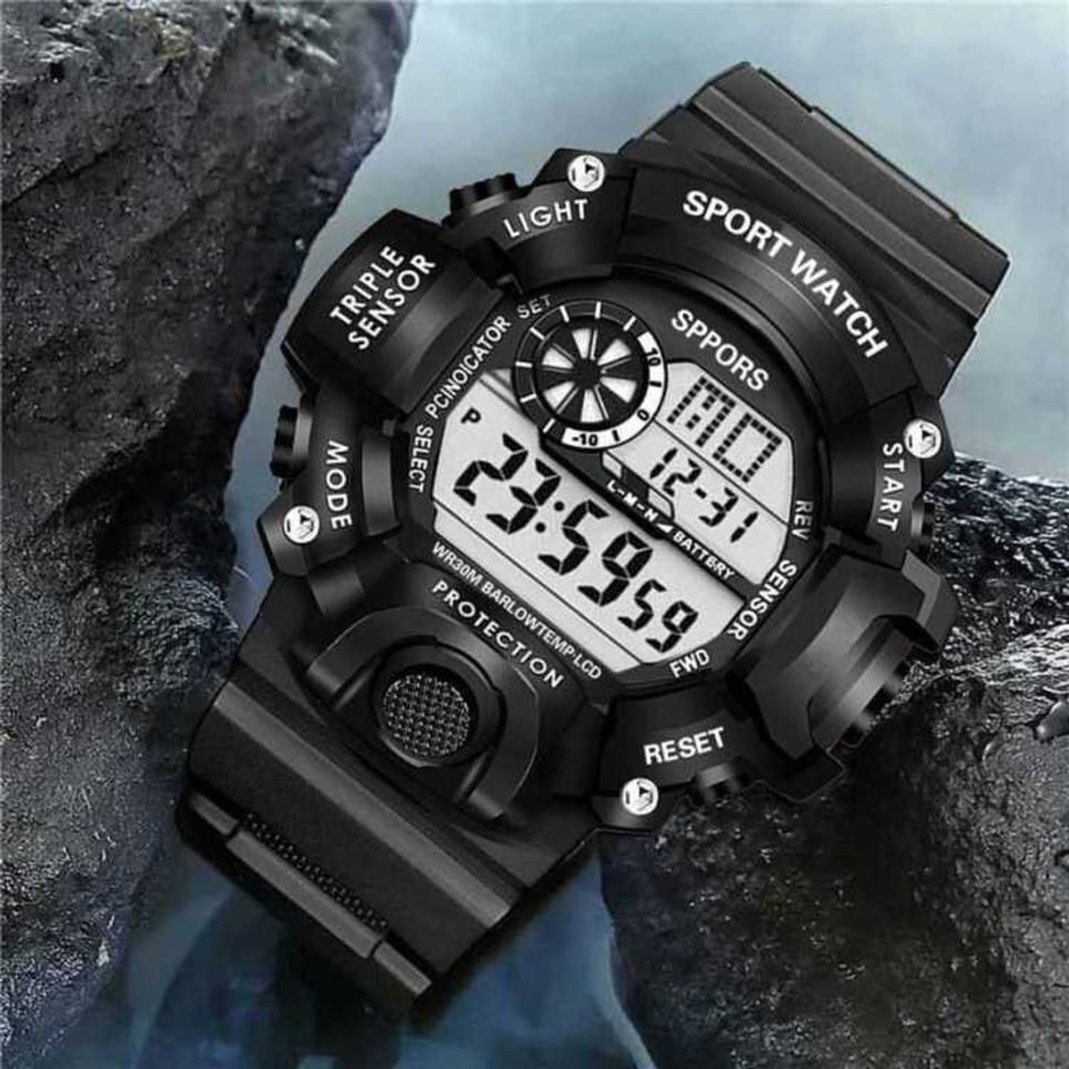 Image of Zienz Stylish Designer Digital Watch - For Boys