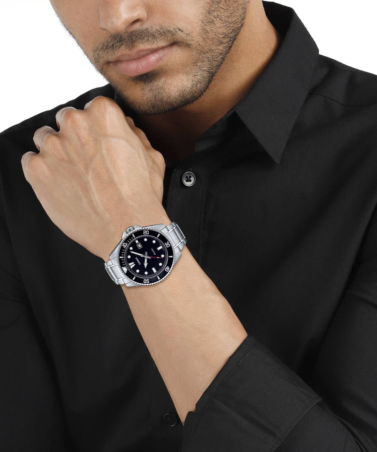 CASIO MDV-107 Analog Watch 44MM - Image 2