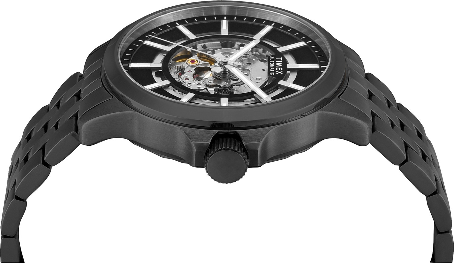 Image of TIMEX Automatic, Black Dial Analog Watch - For Men