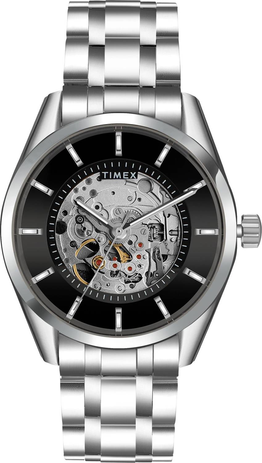 TIMEX Automatic Black Dial Analog Watch - Men - Image 3