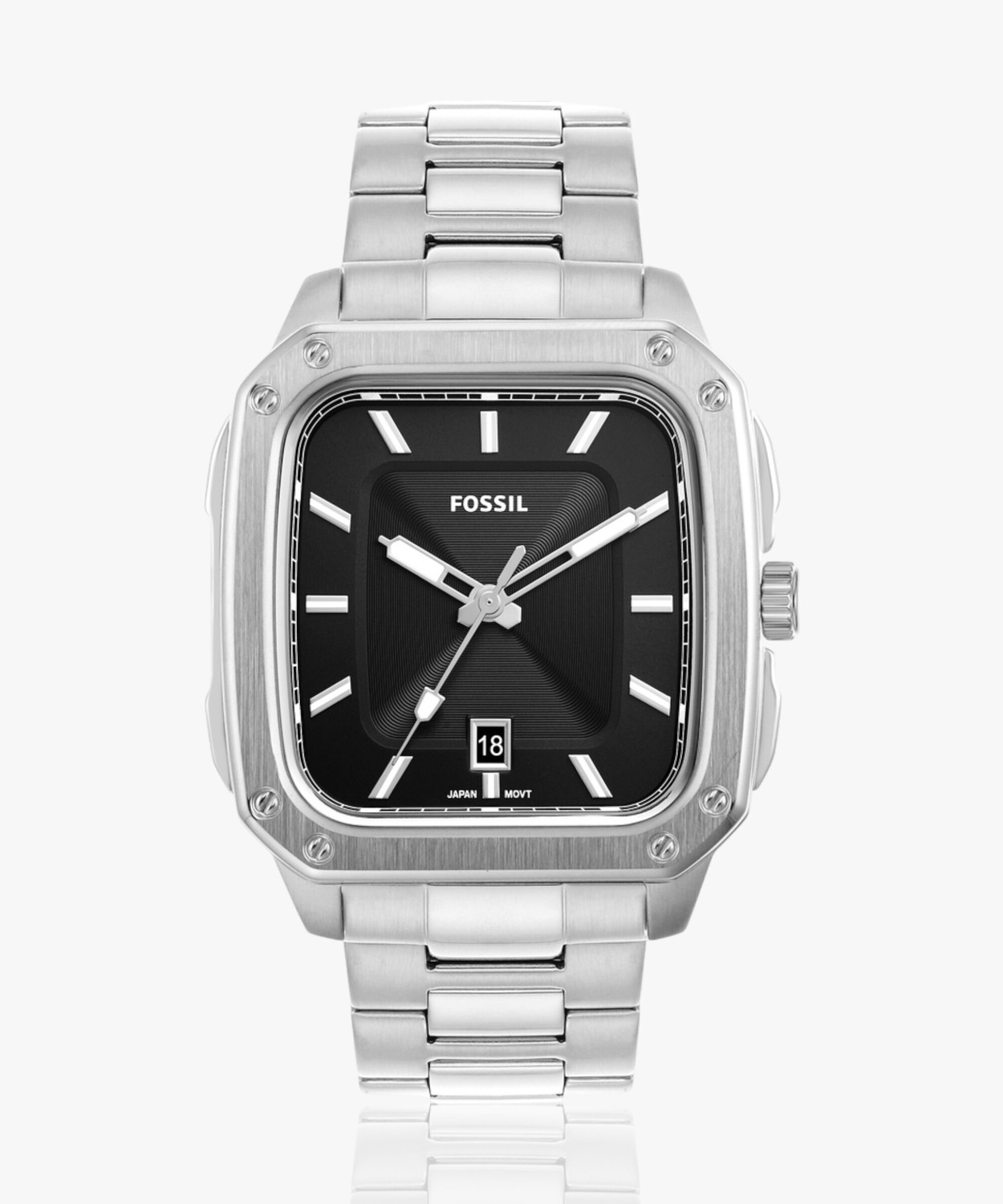 Image of FOSSIL Inscription Inscription Analog Watch - For Men