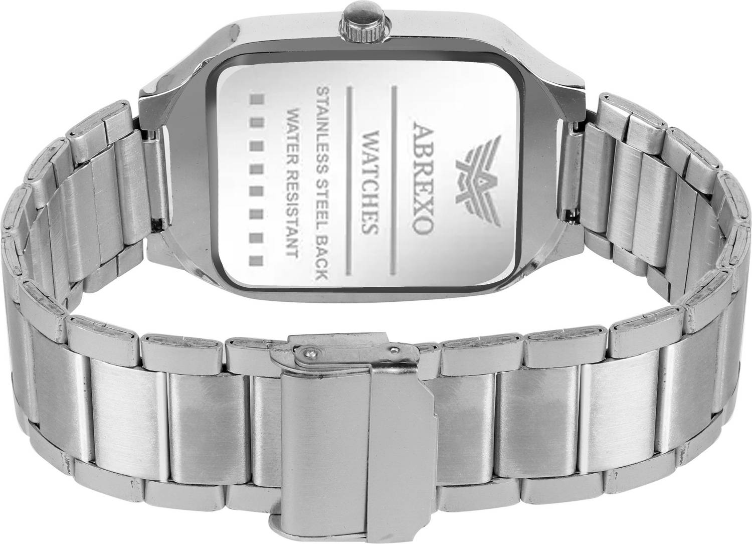 ABREXO Abx8875 Silver Date Watch - Image 4