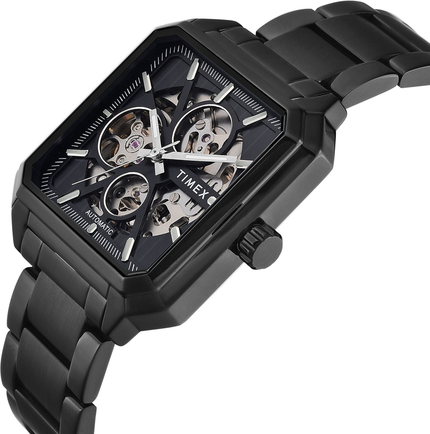 Image of TIMEX Automatic, Black Dial Analog Watch - For Men TWEG289SMU05