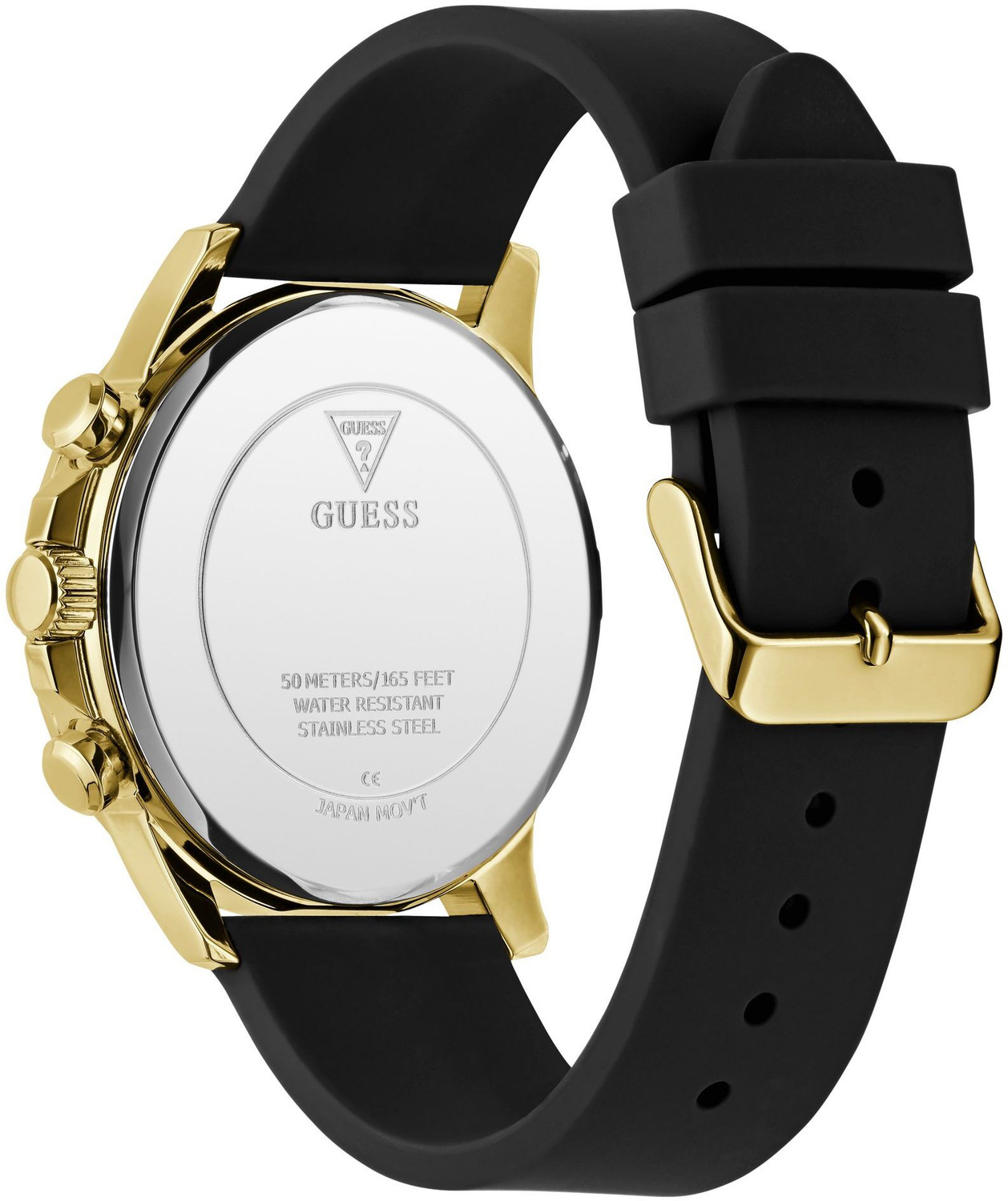 Image of GUESS GW0913G4 Walker Green Round Dial Analog Watch - For Men