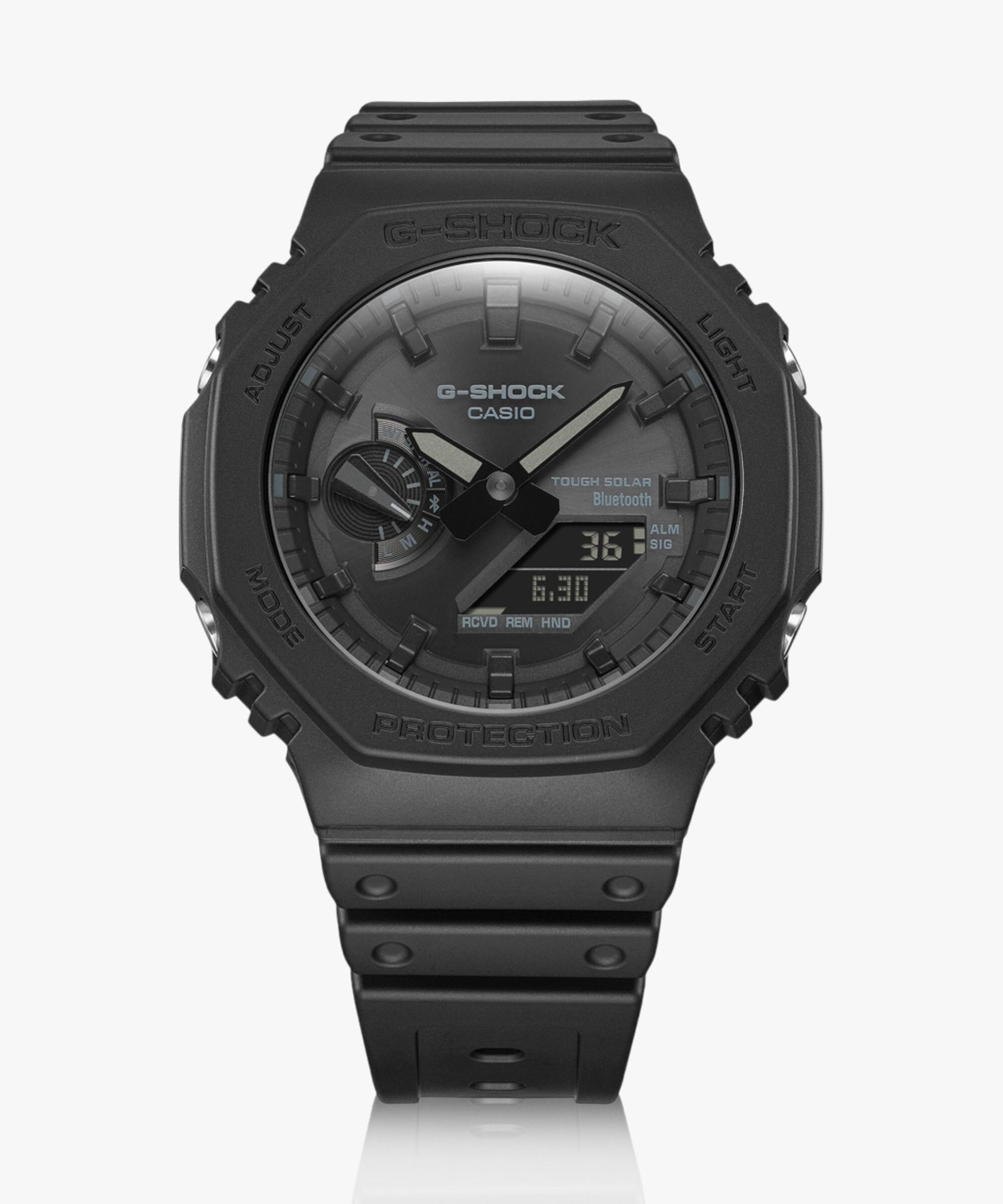 Image of CASIO GA-B2100-1A1DR G-Shock Black Dial Resin Strap Analog-Digital Watch - For Men