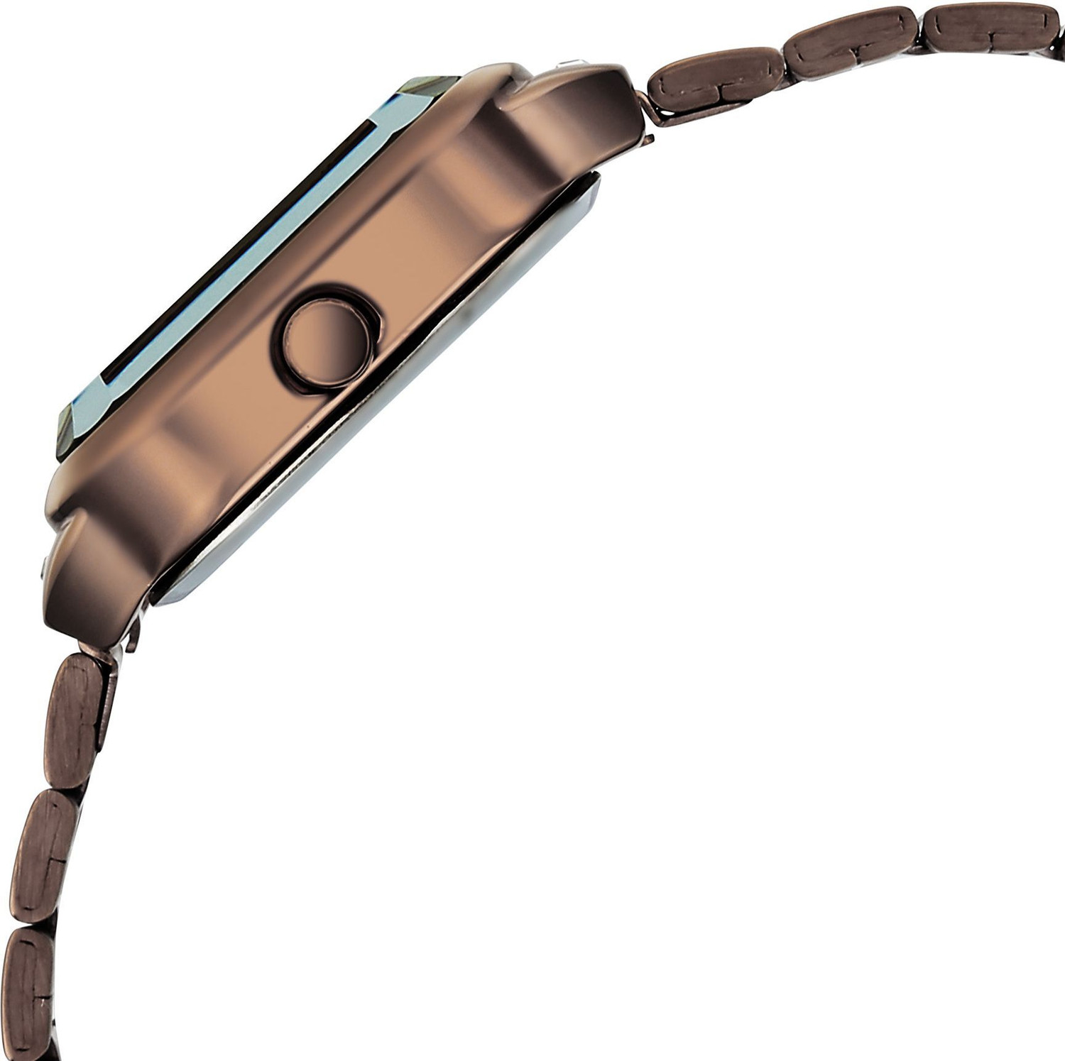 Image of Fastrack Vyb Seeker Minimalist Quartz Dial Rose Gold Alloy Strap Analog Watch - For Women