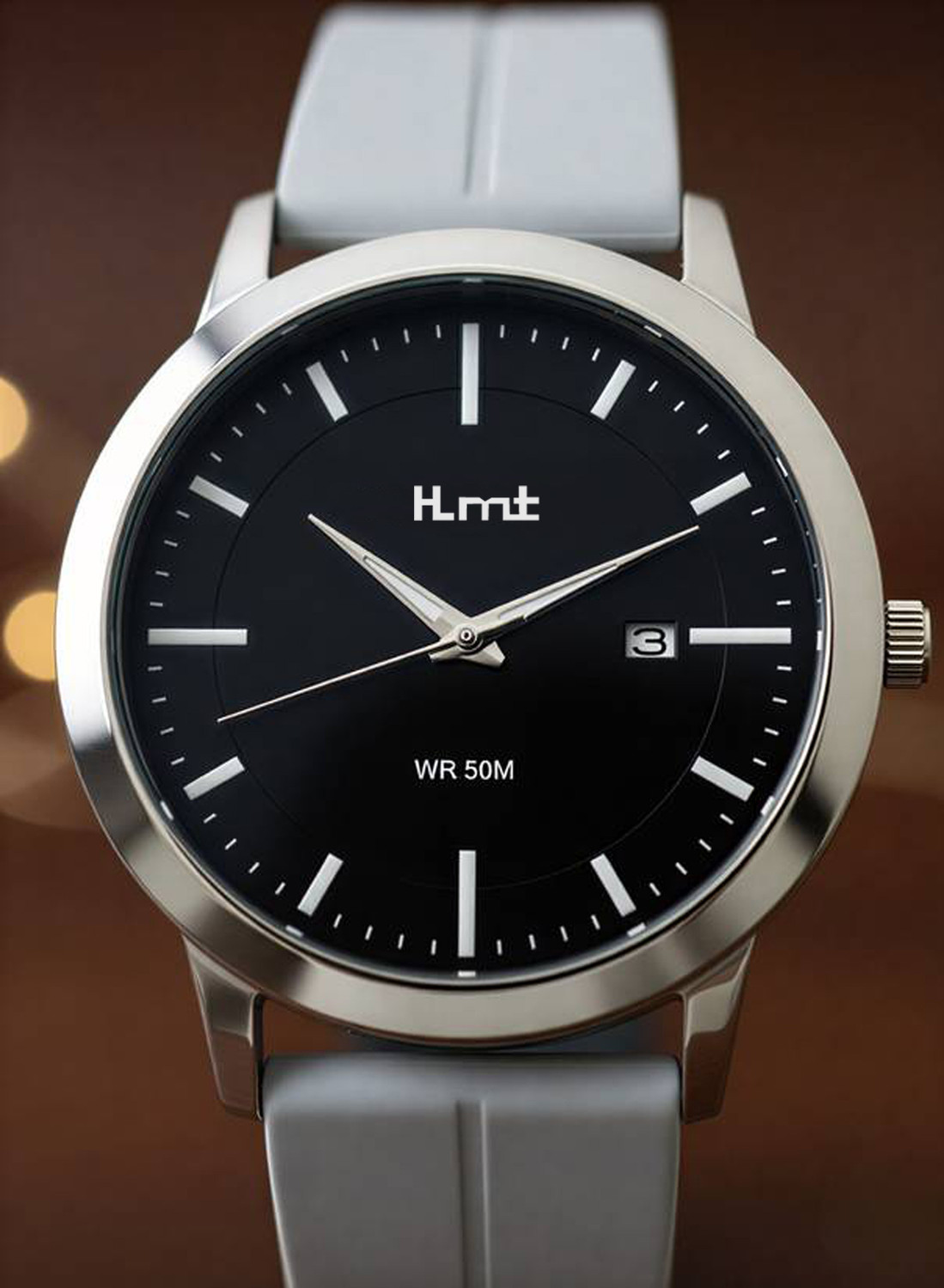 Image of HLMT HM-1584-SL03 Trending Day & Date Functioning for Boys Analog Watch - For Men Analog Watch - For Men
