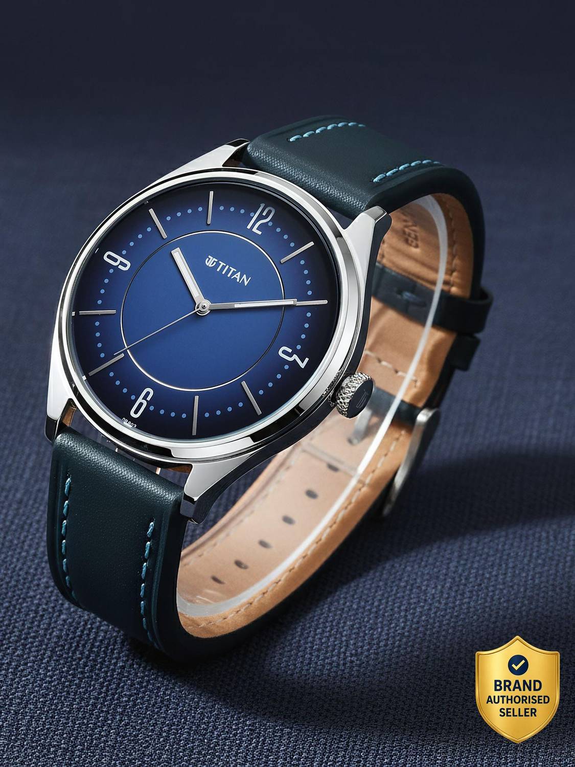 Titan Neo Basics II Blue Men's Watch - Image 1