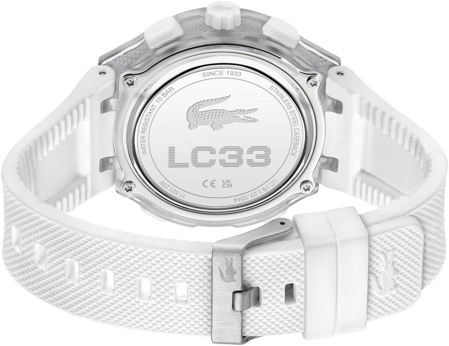 Lacoste LC33 Qtz Basic Silver Men's Watch - Image 4