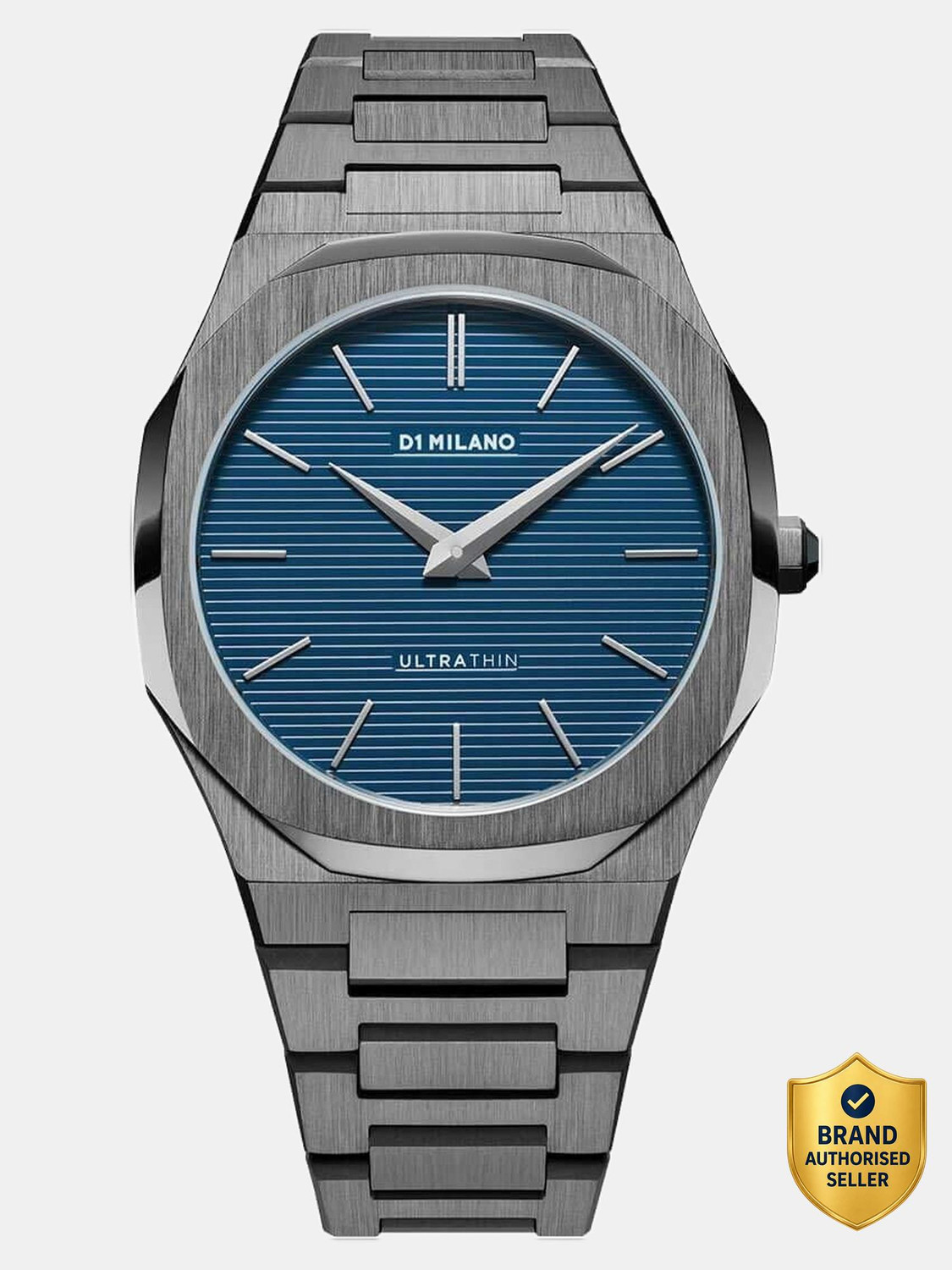 Image of D1 MILANO UTBJ12 Ultra Thin Blue Dial Quartz Analog Watch - For Men