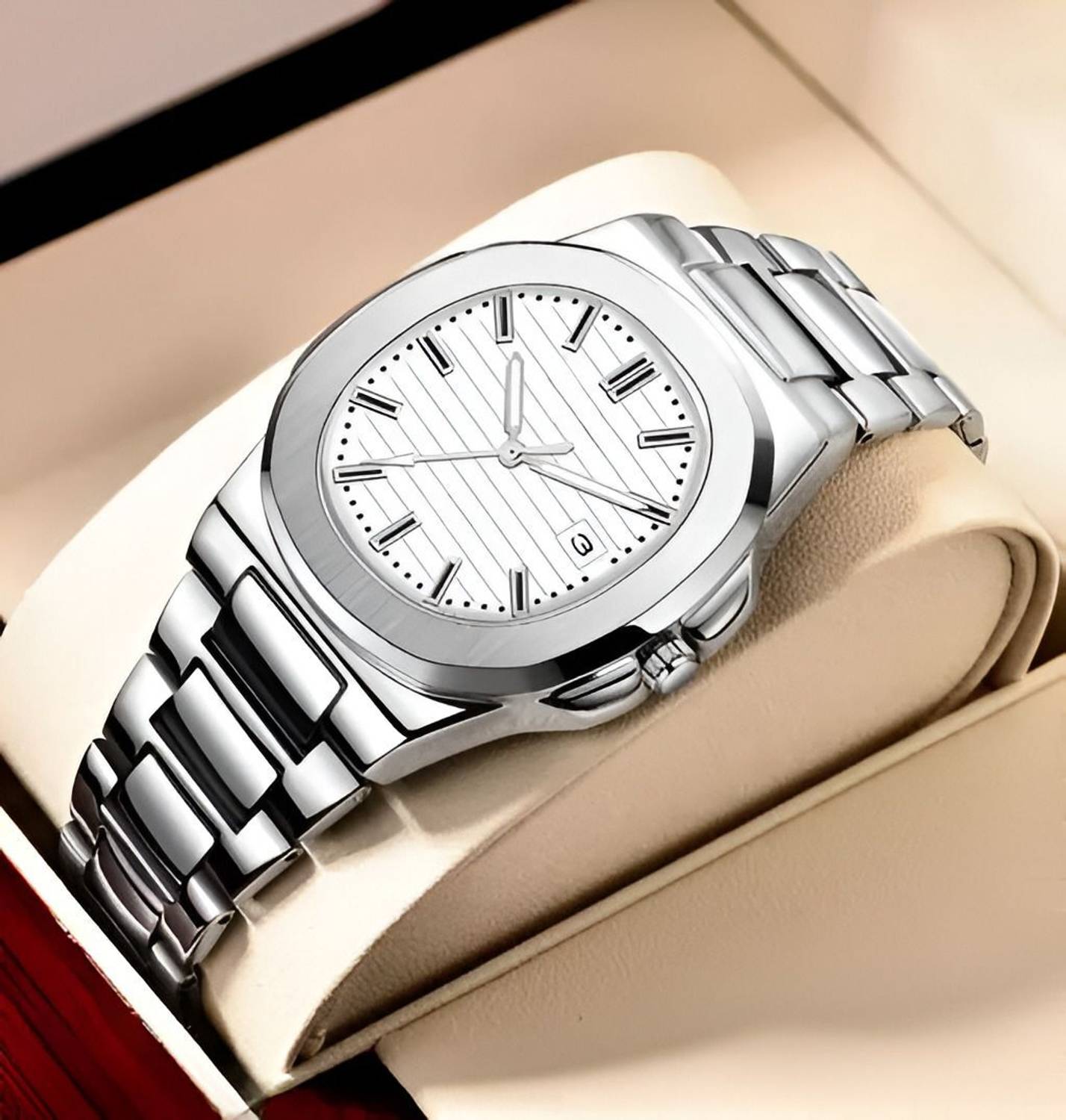 ZIANICO DRM020 White Dial Men's Watch - Image 1