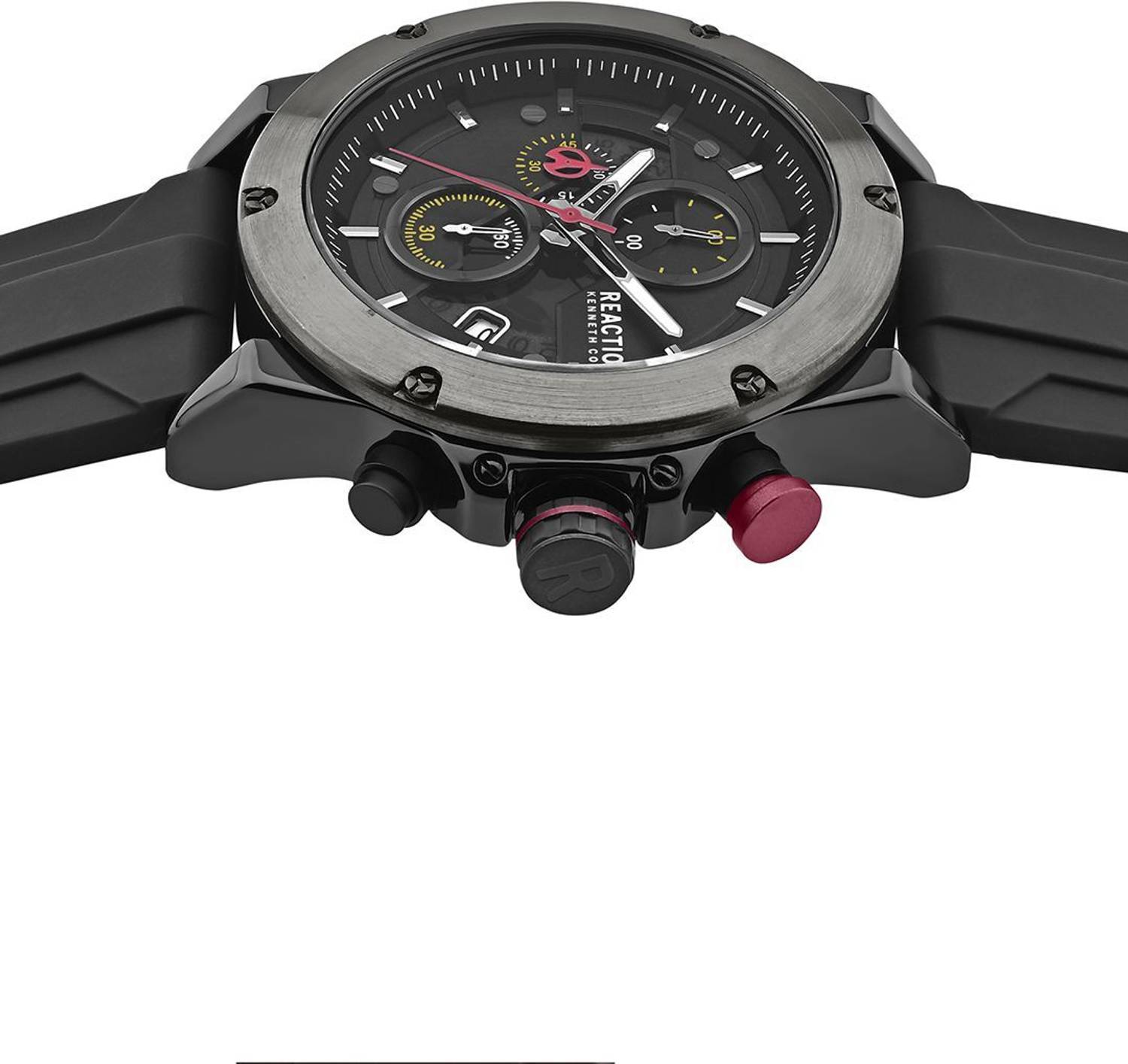 Kenneth Cole Reaction Chronograph Black Dial Watch - Image 3