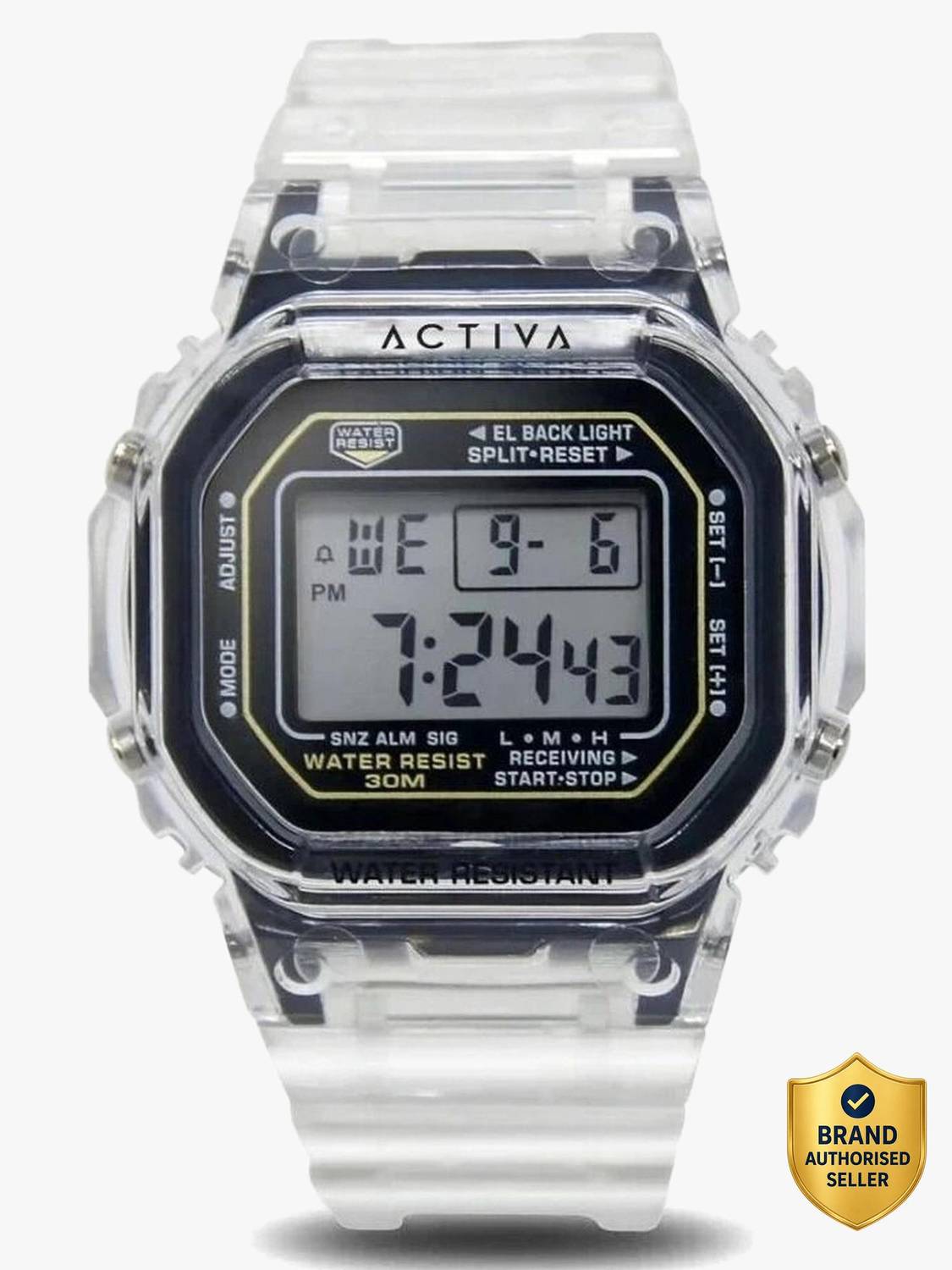 Invicta ACW424-004 Activa Digital Black Watch - Image 1