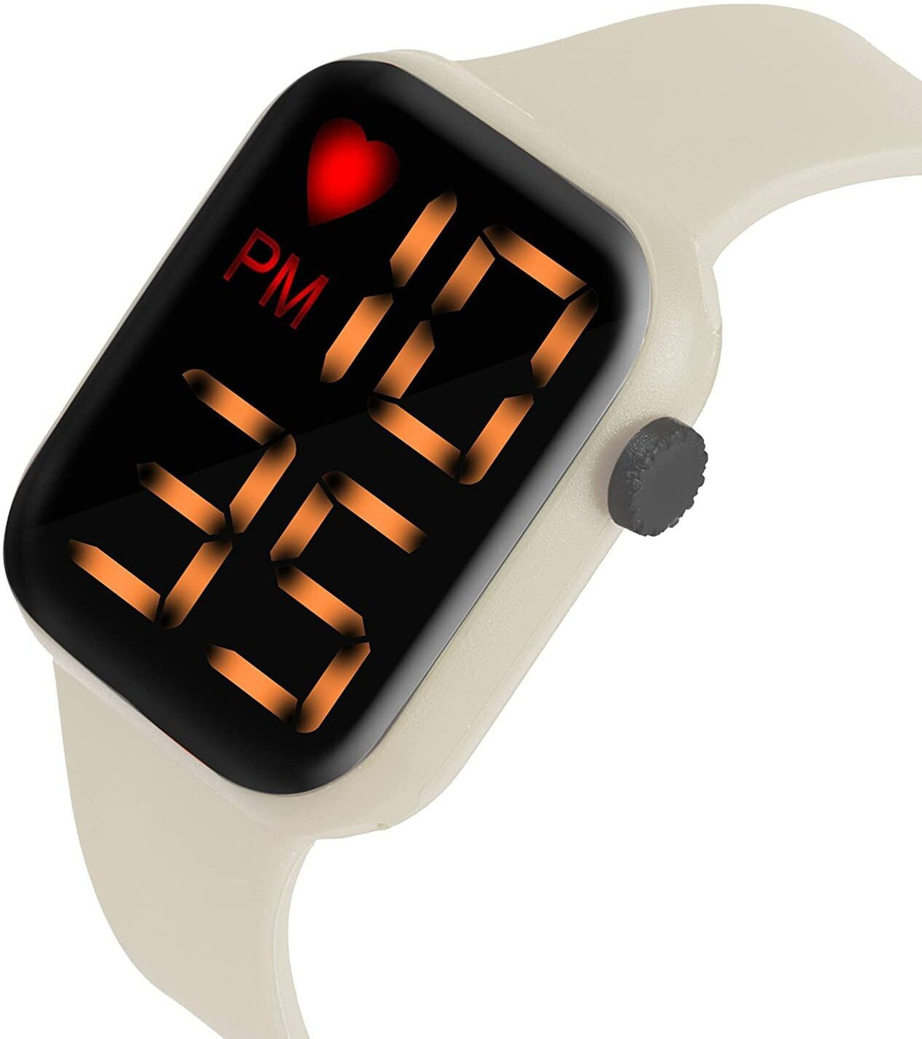 Image of INOVITO LED Heart Navy Blue Stylish LED Digital Watch For Diwali Gift Digital Watch - For Boys & Girls
