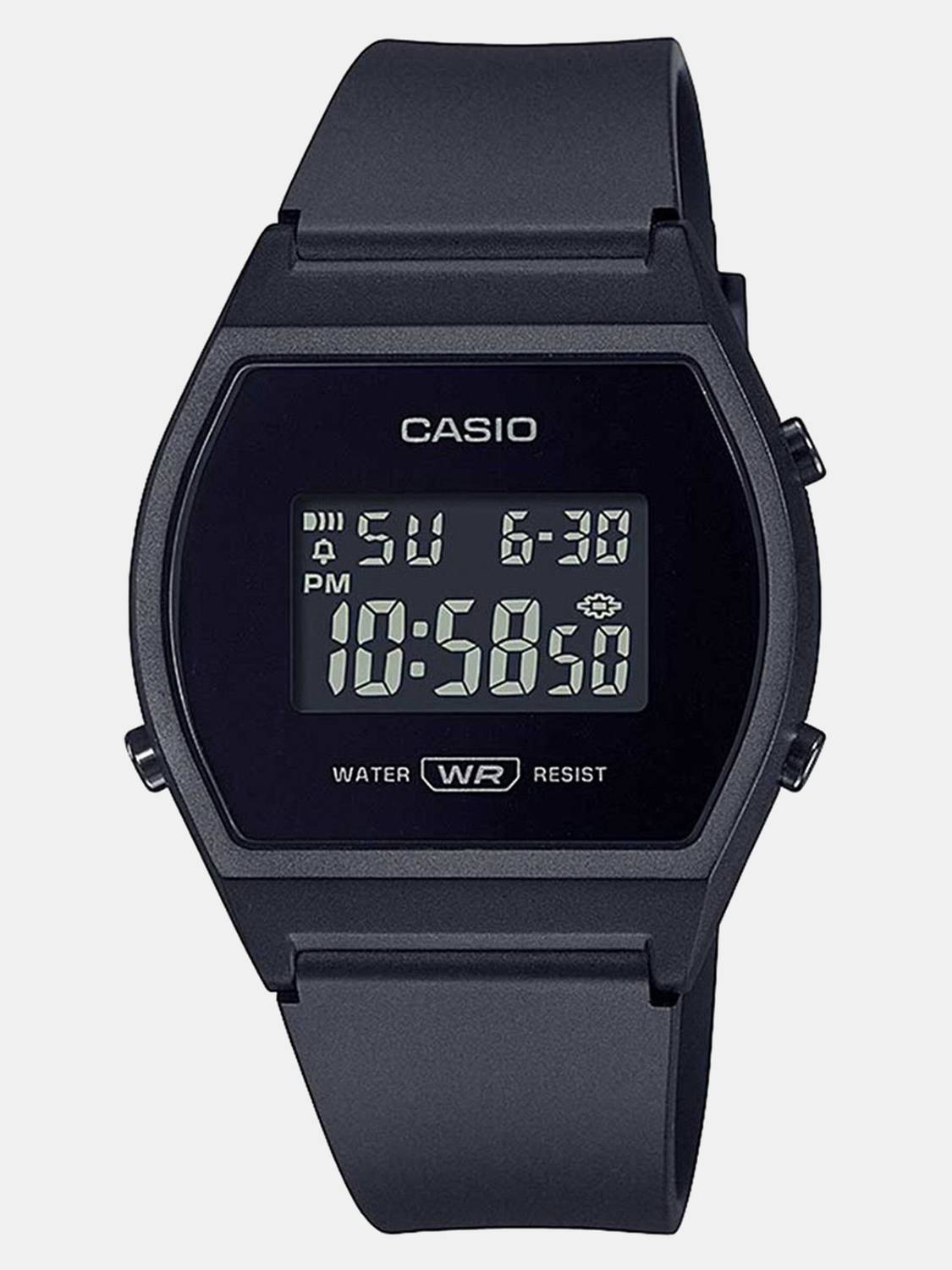 CASIO LW-204-1BDF Black Vintage Digital Watch - Image 2