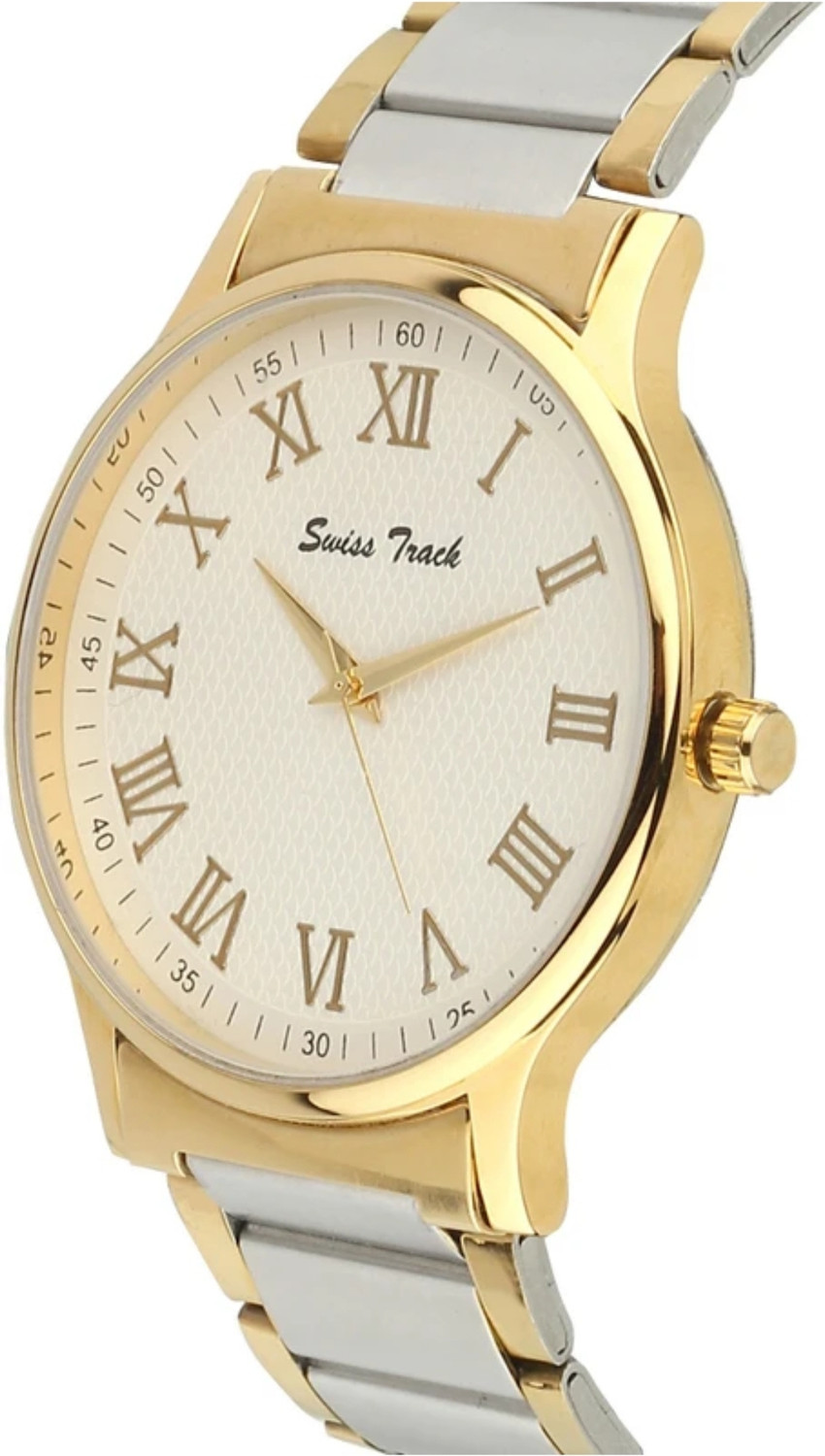 Image of swiss track Bandhan New Two Tone Couple New Couple Analog Watch - For Couple