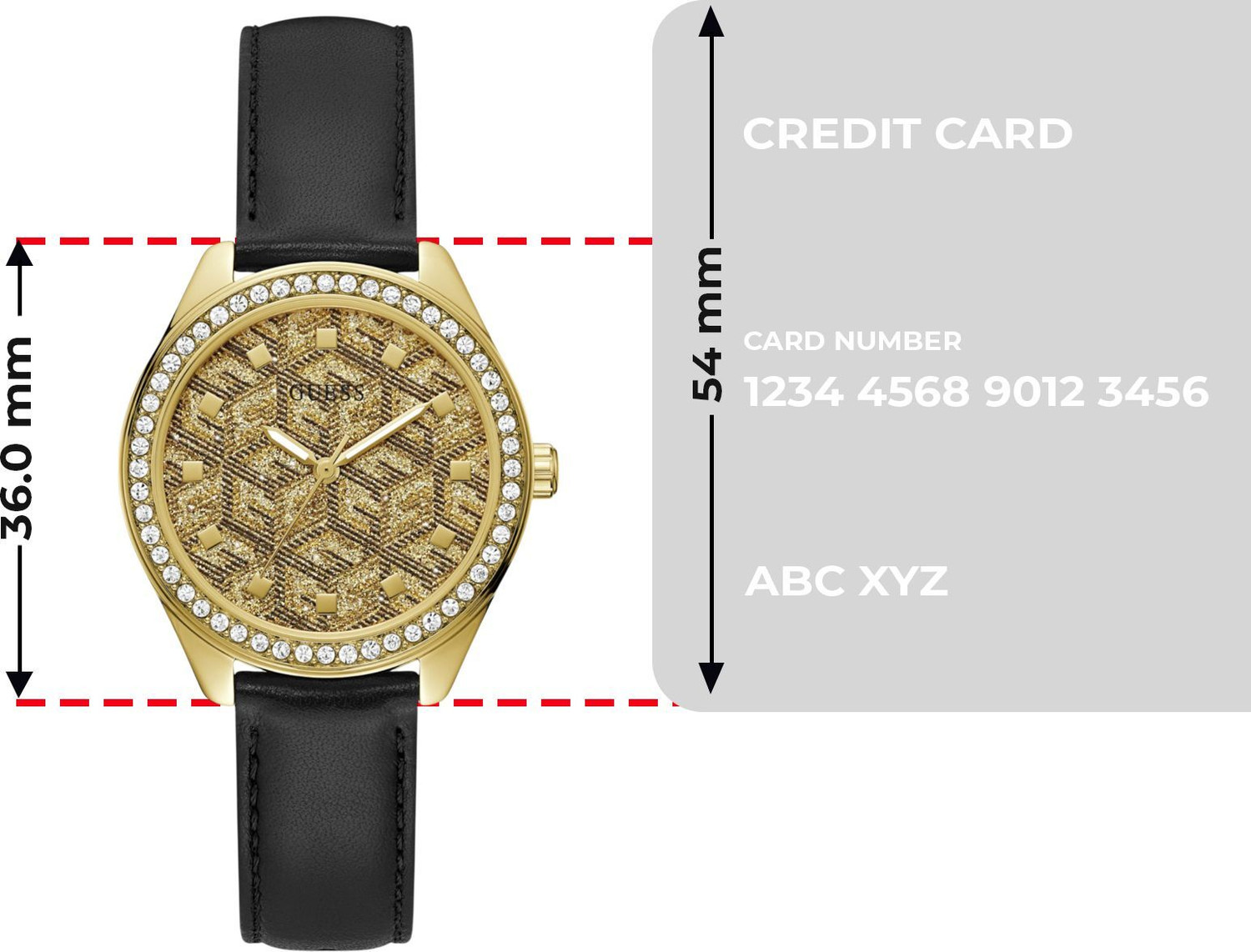 Image of GUESS Analog Watch - For Women GW0608L2