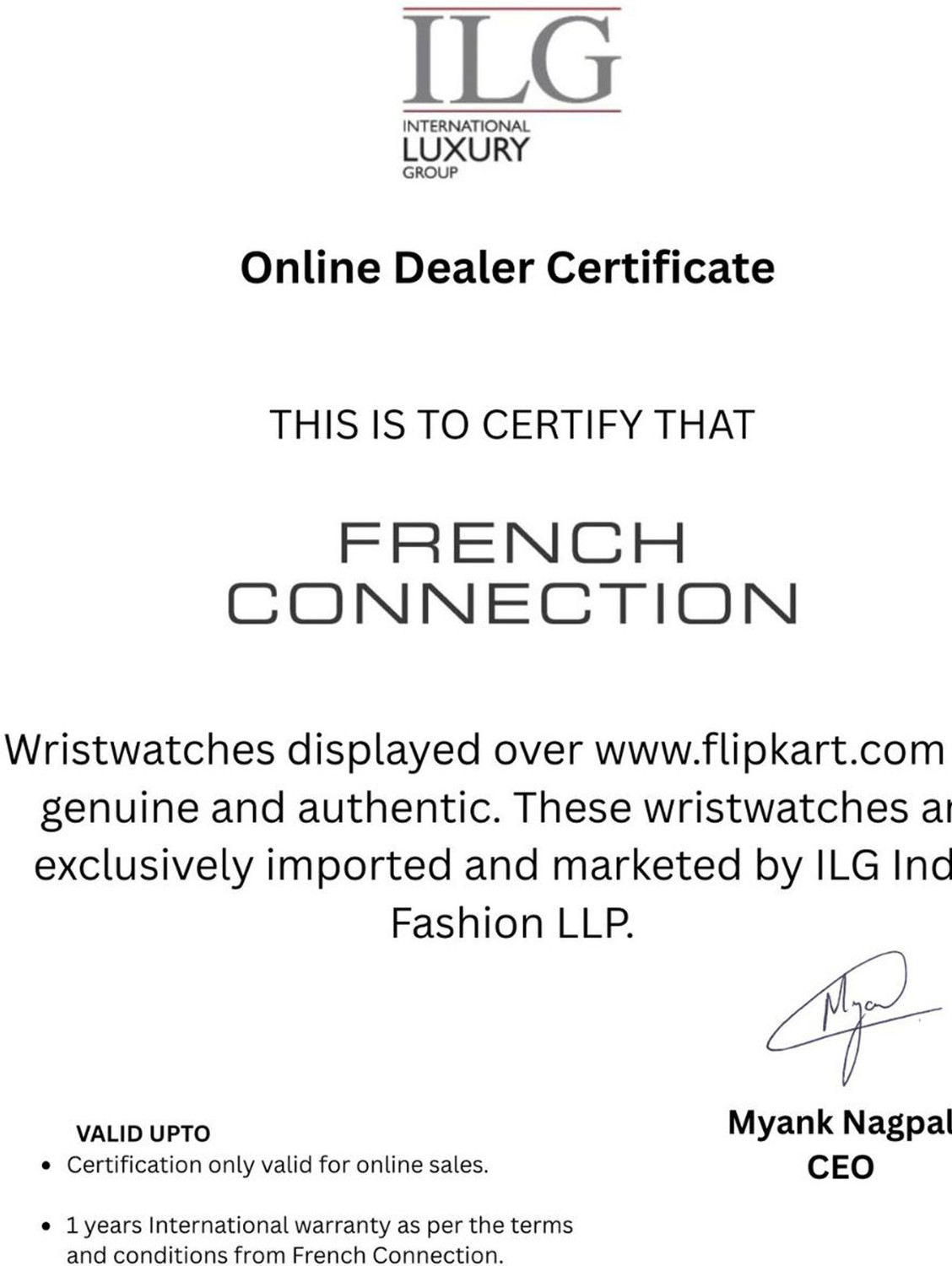 Image of French Connection FCC03GNM Grey Sunray Textured Dial | Analog Watch for Men's | FCC03GNM Analog Watch - For Men