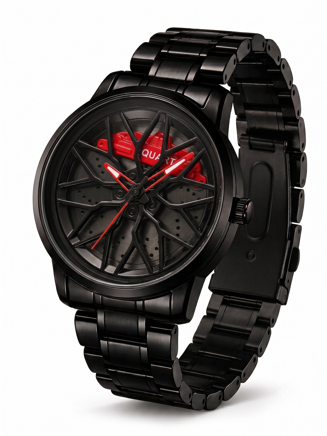 Image of SINGGI CAR WHEEL SINGGI Car Wheel Style Analog Watch - For Men