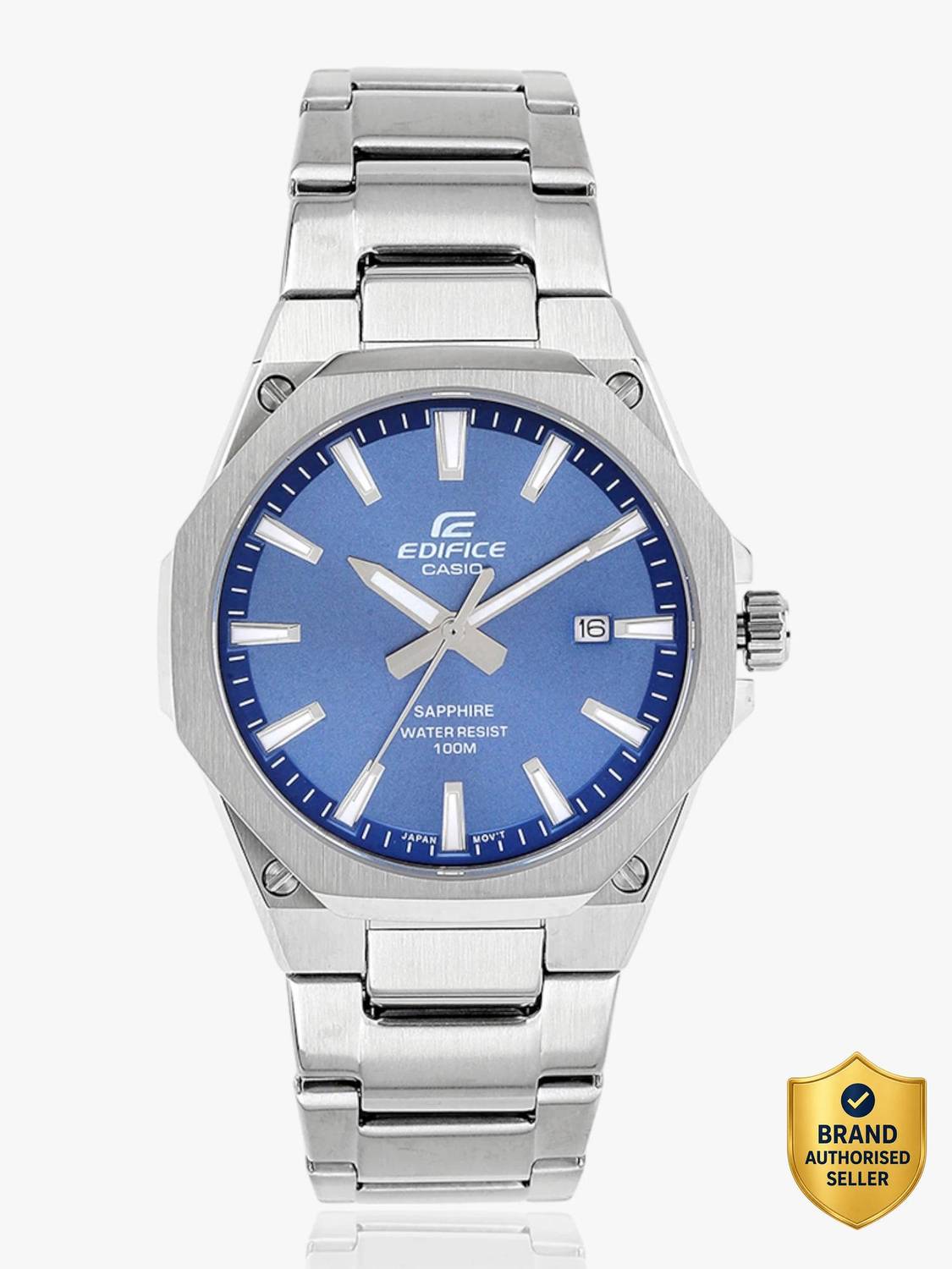 CASIO EFR-S108D-2AVUDF Blue Dial Men's Watch - Image 1