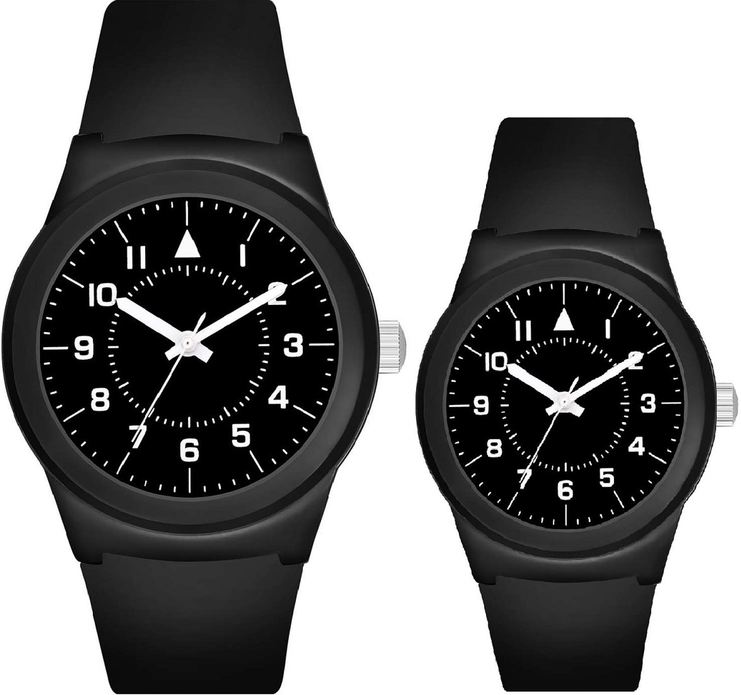 Image of hituff New Classy & Comfortable Sleek Analog Watch - For Couple