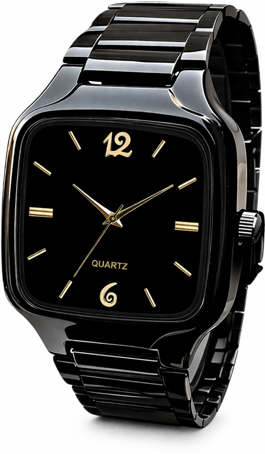Image of QUARTS Quartz-black-04 Quartz-black-04 Analog Watch - For Men & Women