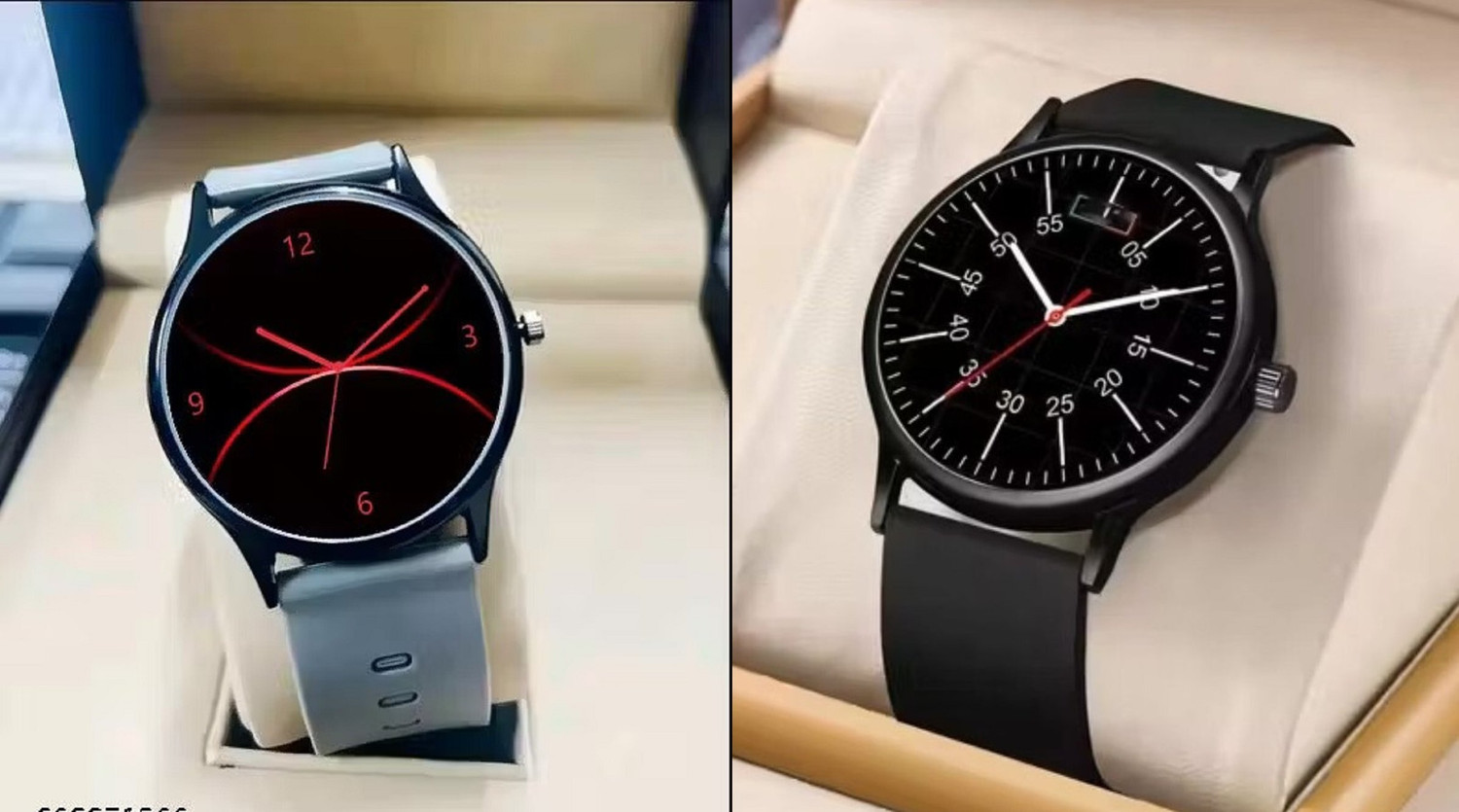 Image of HC HARMI CREATIVE HRMC-HC08 Grey HC23 Black Men's Wrist Watch with Silicone Strap Round Dial Casual Fashion Watch Analog Watch - For Men