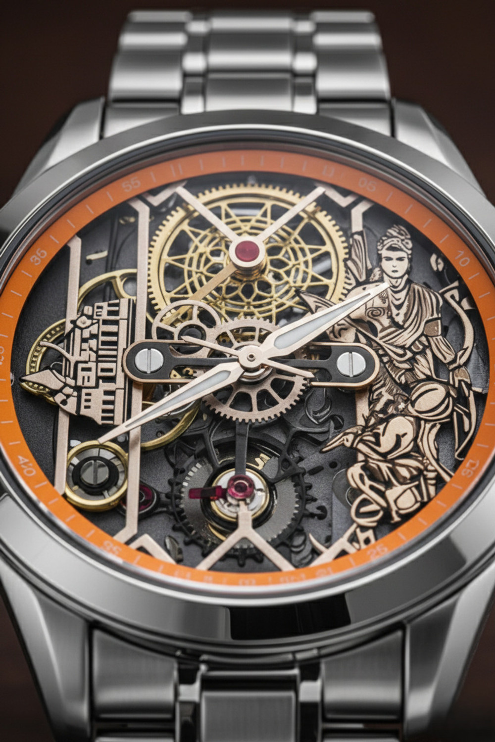 Image of FRK Special Addition 04 XRAM Watch Silver 85202 Analog Watch - For Men