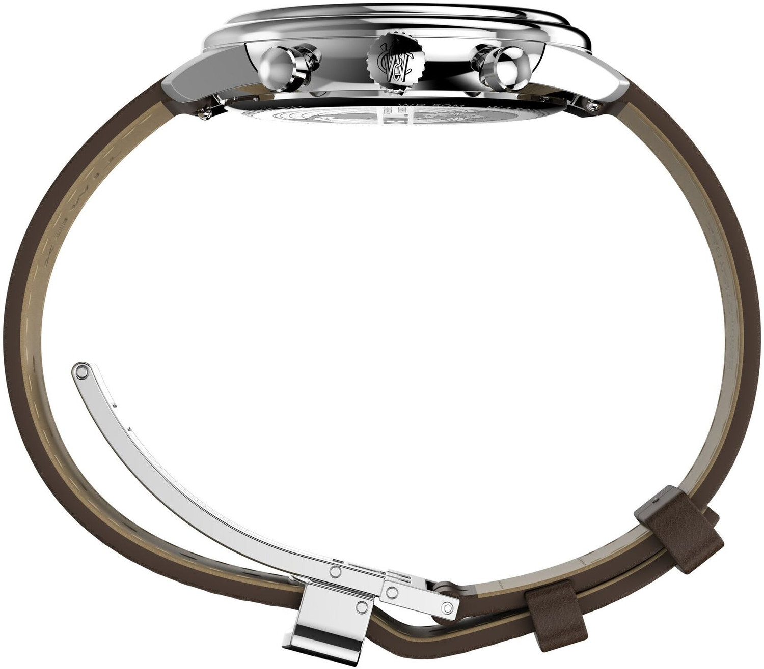Image of TIMEX TW2Y23500IK Waterburry Round 41mm Cream Dial Analog Watch - For Men