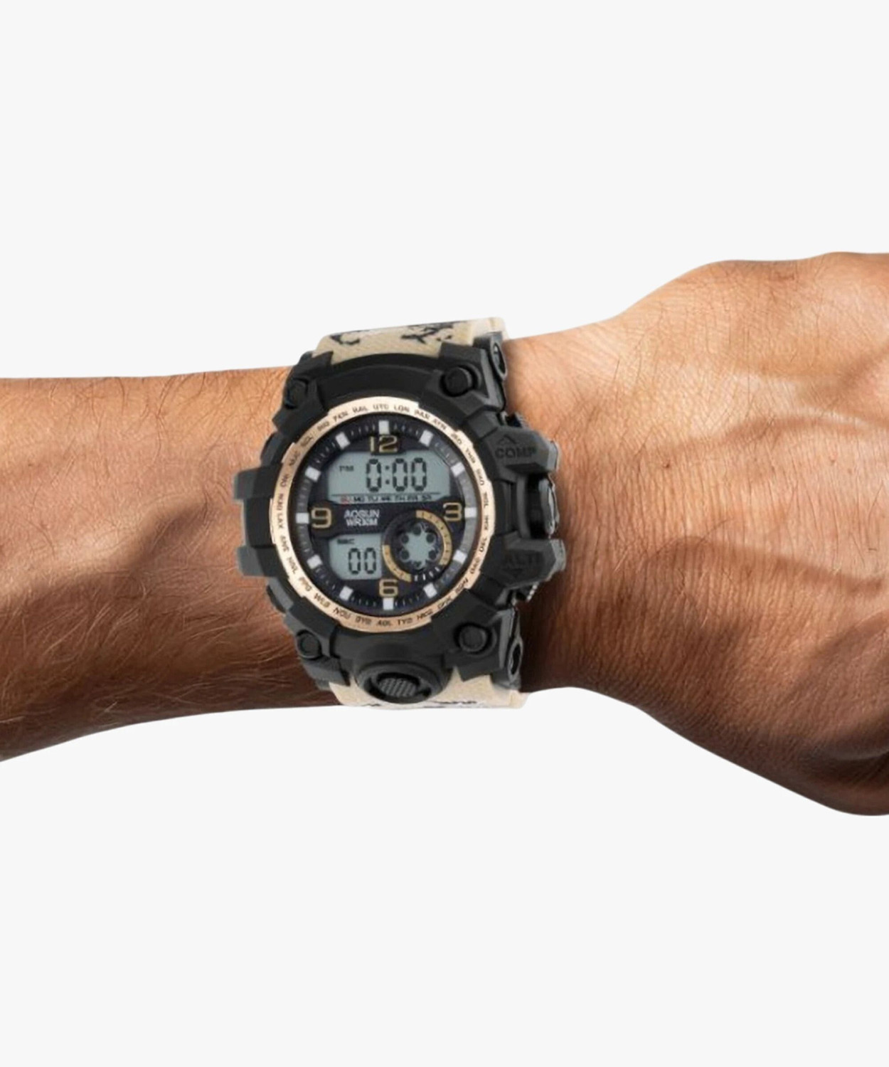 Image of INVICTA ACW435-005 Activa By Invicta Black Dial Digital Watch - For Men