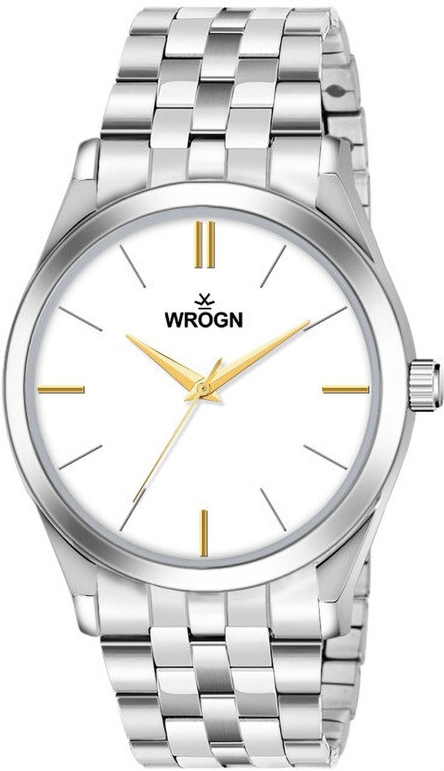 Image of WROGN Men Dial & Bracelet Style Straps Analogue Watch Analog Watch - For Men