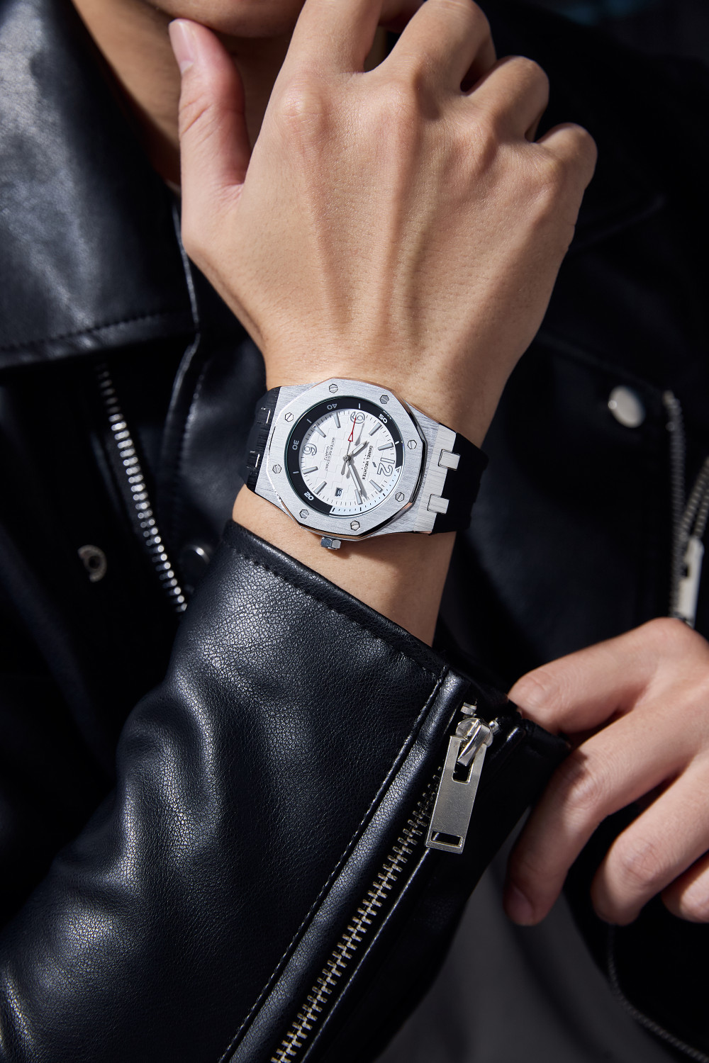 Image of DANIEL HECHTER Analogue Black Dial Men's Watch Analog Watch - For Men DHM1015-01