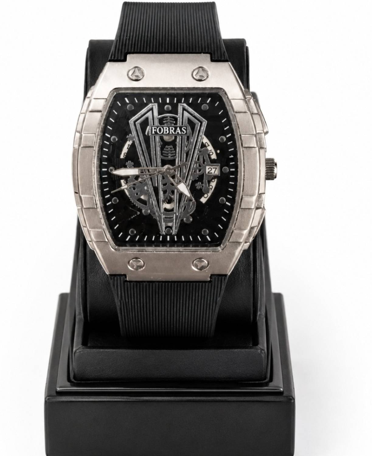 Sartaj Analog Watch - For Men Silver - Image 2
