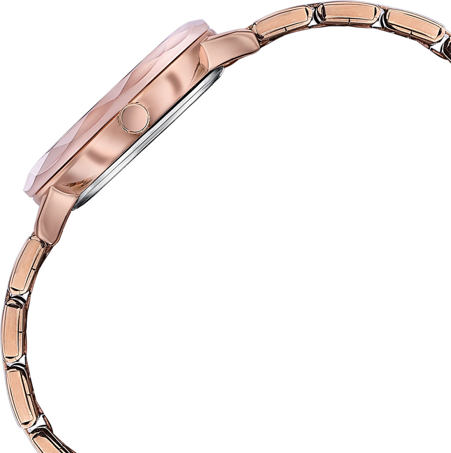Image of SONATA Poze Sonata Poze Shoreline Shimmers Quartz Blush Round Dial Women's Watch / Analog Watch - For Women