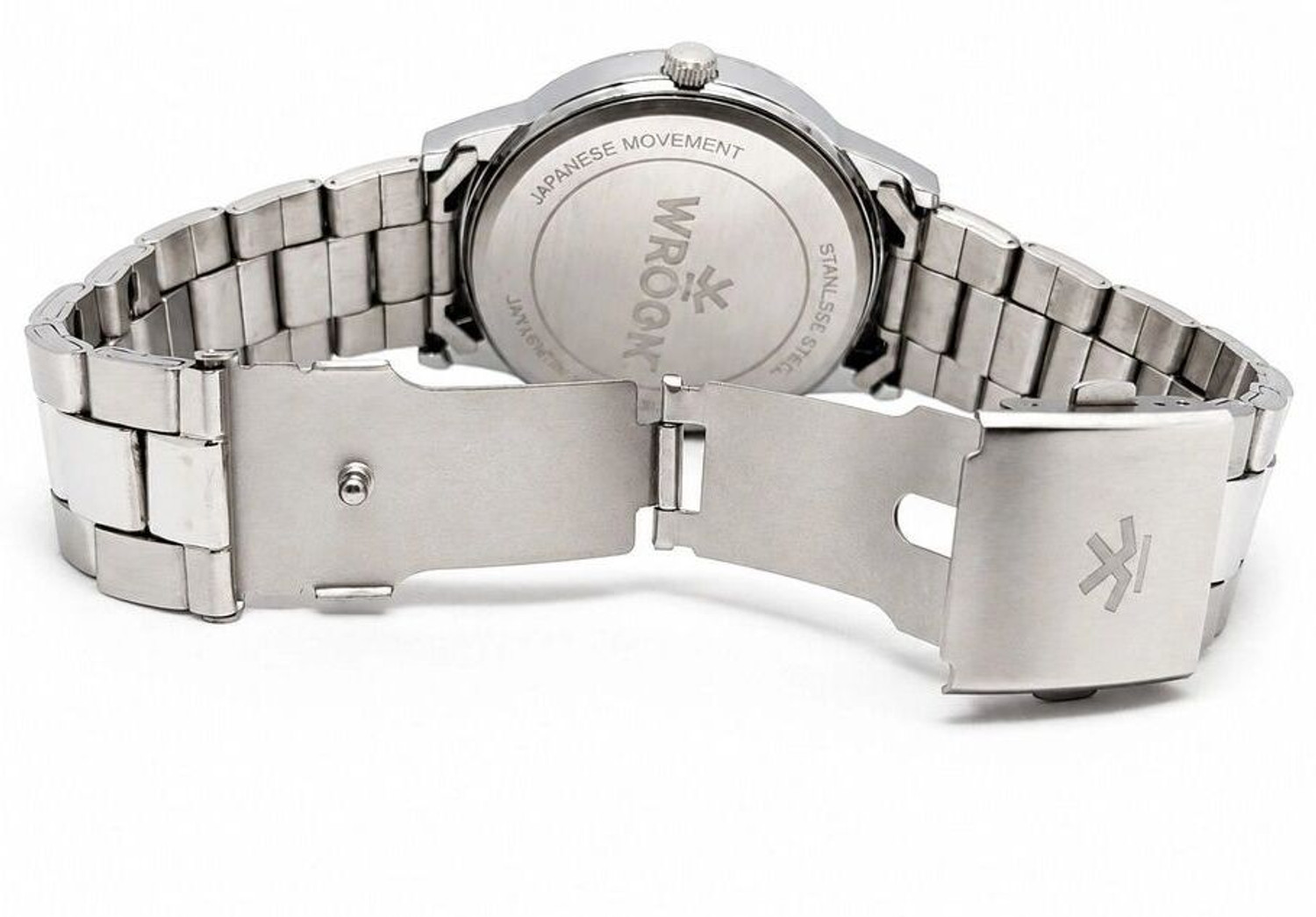 Image of WROGN WR 19902 Analog Watch - For Men WR19902-SSCASE-GREENDIAL-SSSTP