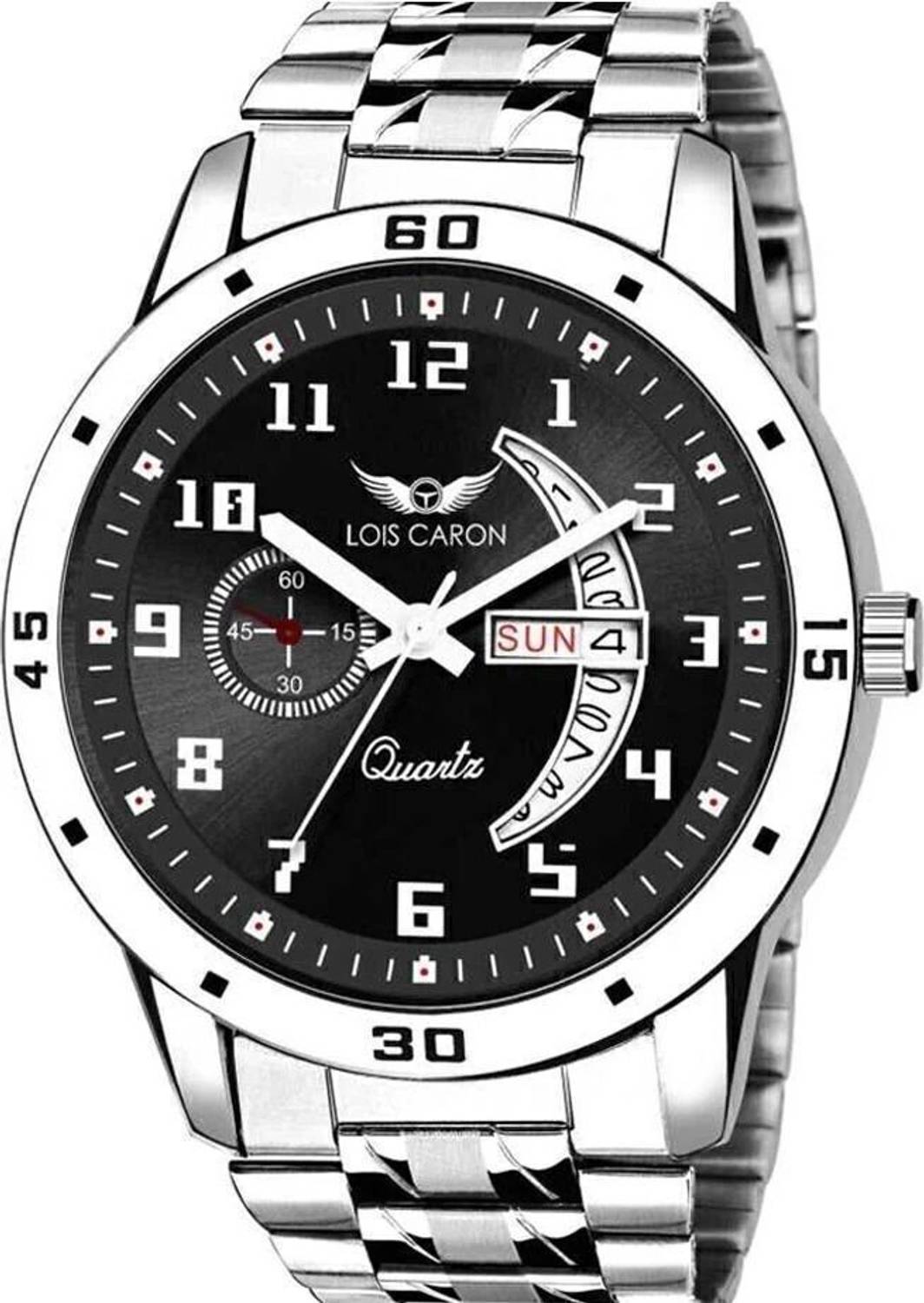 LOIS CARON LCS-8190 Elegant Series Square Quartz Watch - Image 5
