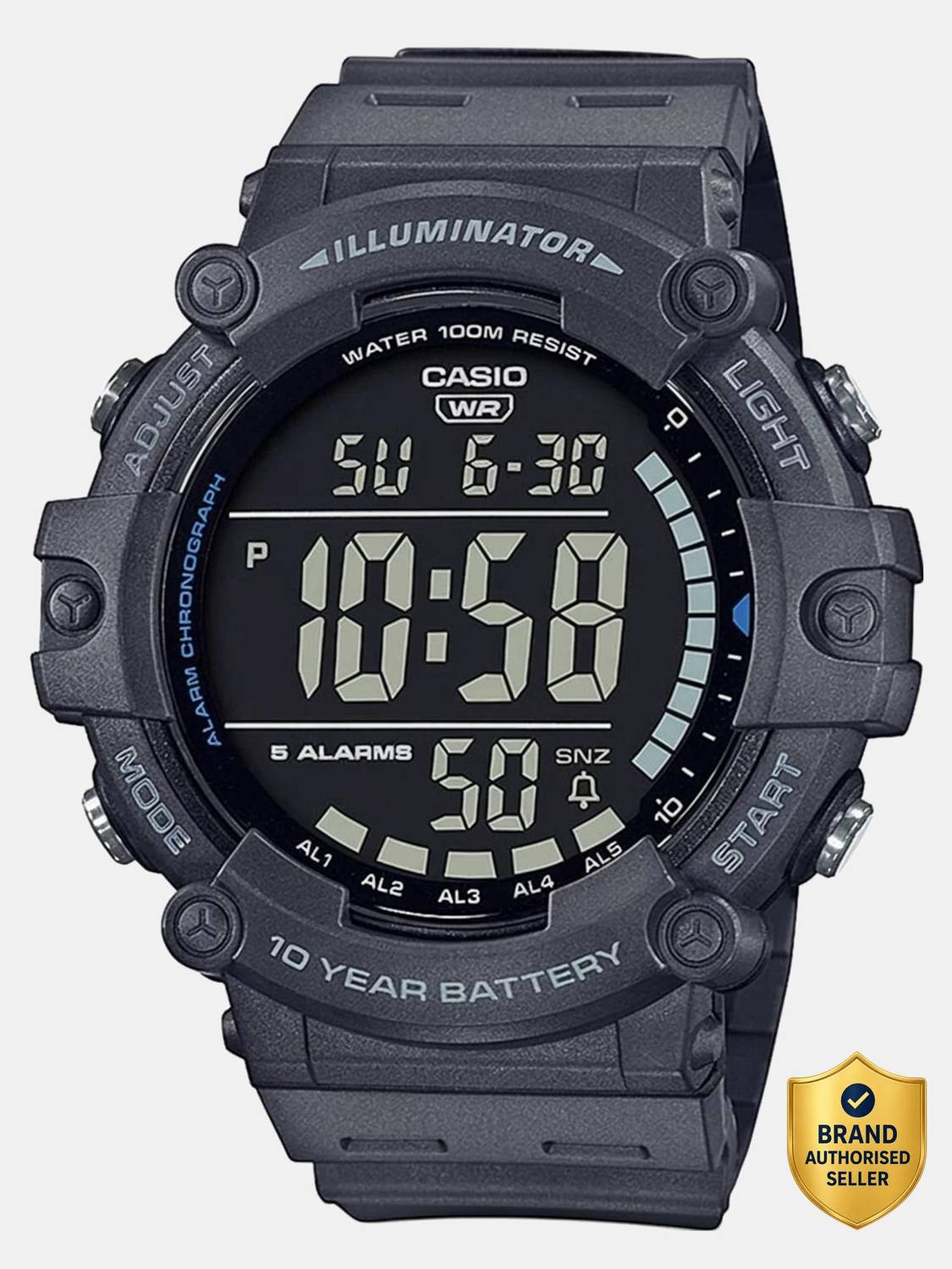 CASIO AE-1500WH-8BVDF Youth Series Digital Watch - For Men