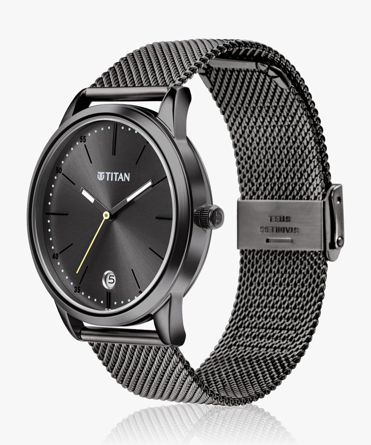 Image of Titan 1806QM01-DL155-CLASSIQUE(IBD GENTS) 1806QM01-DL155-CLASSIQUE(NEO IBD GENTS) Analog Watch - For Men