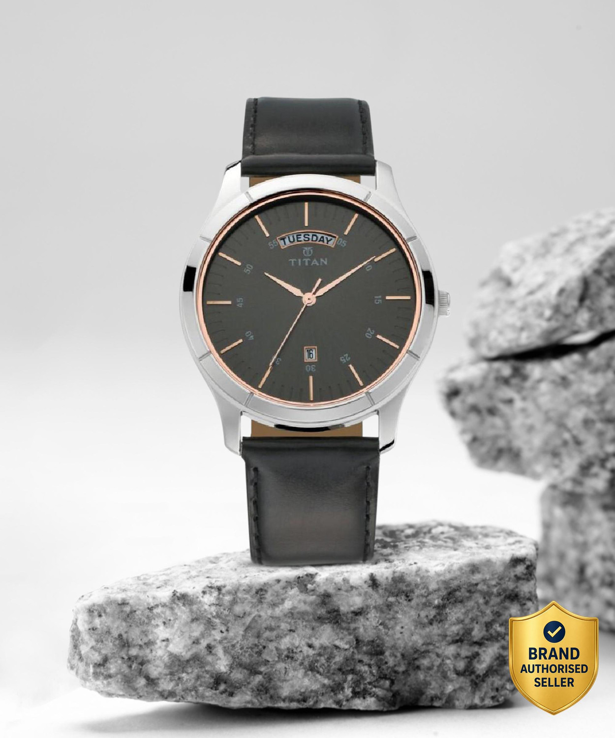 Image of Titan NP1767SL02 NEO GENTS III Analog Watch - For Men