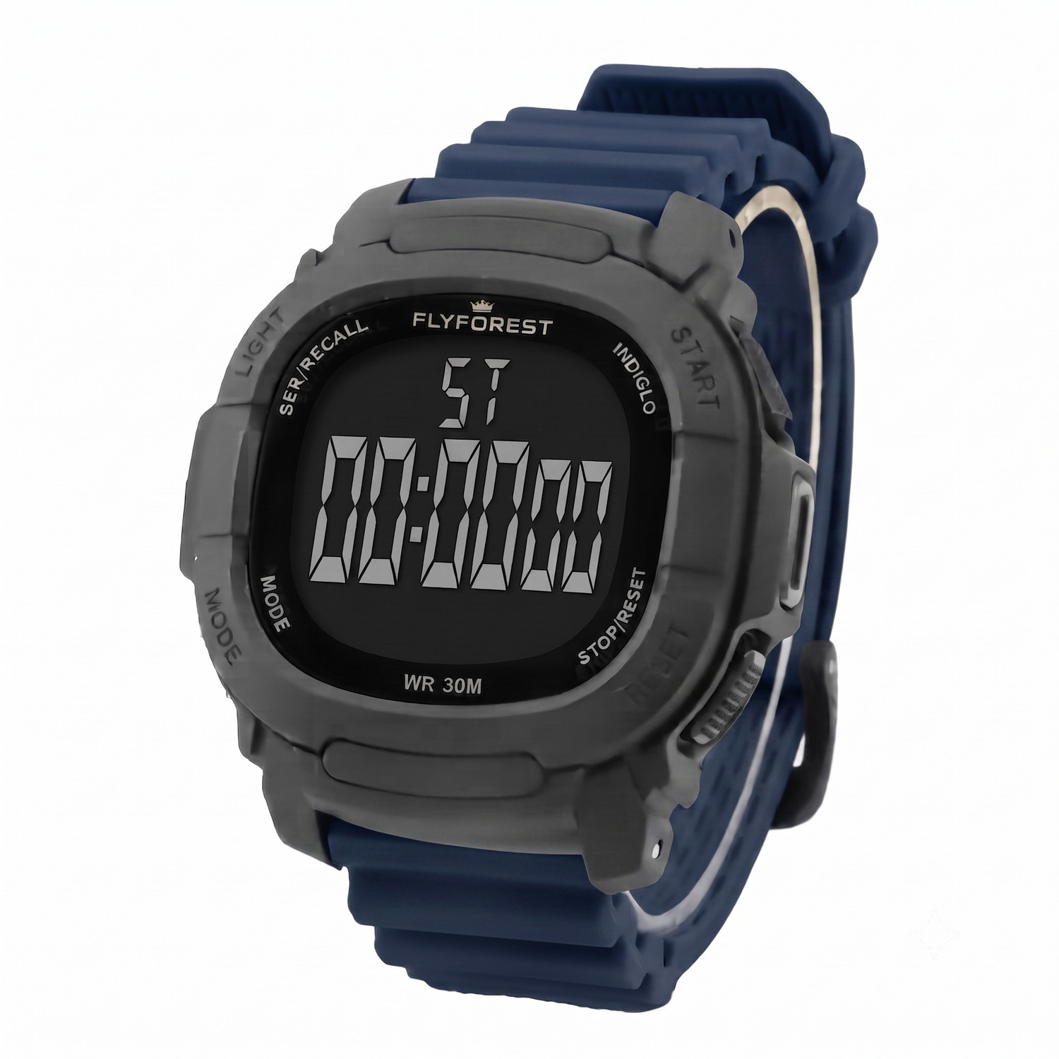 Image of FLYFOREST WATCH F- Analog-Digital Watch for Men & Boys-Waterproof Sports Digital Watch, Army Style Digital Watch - For Men