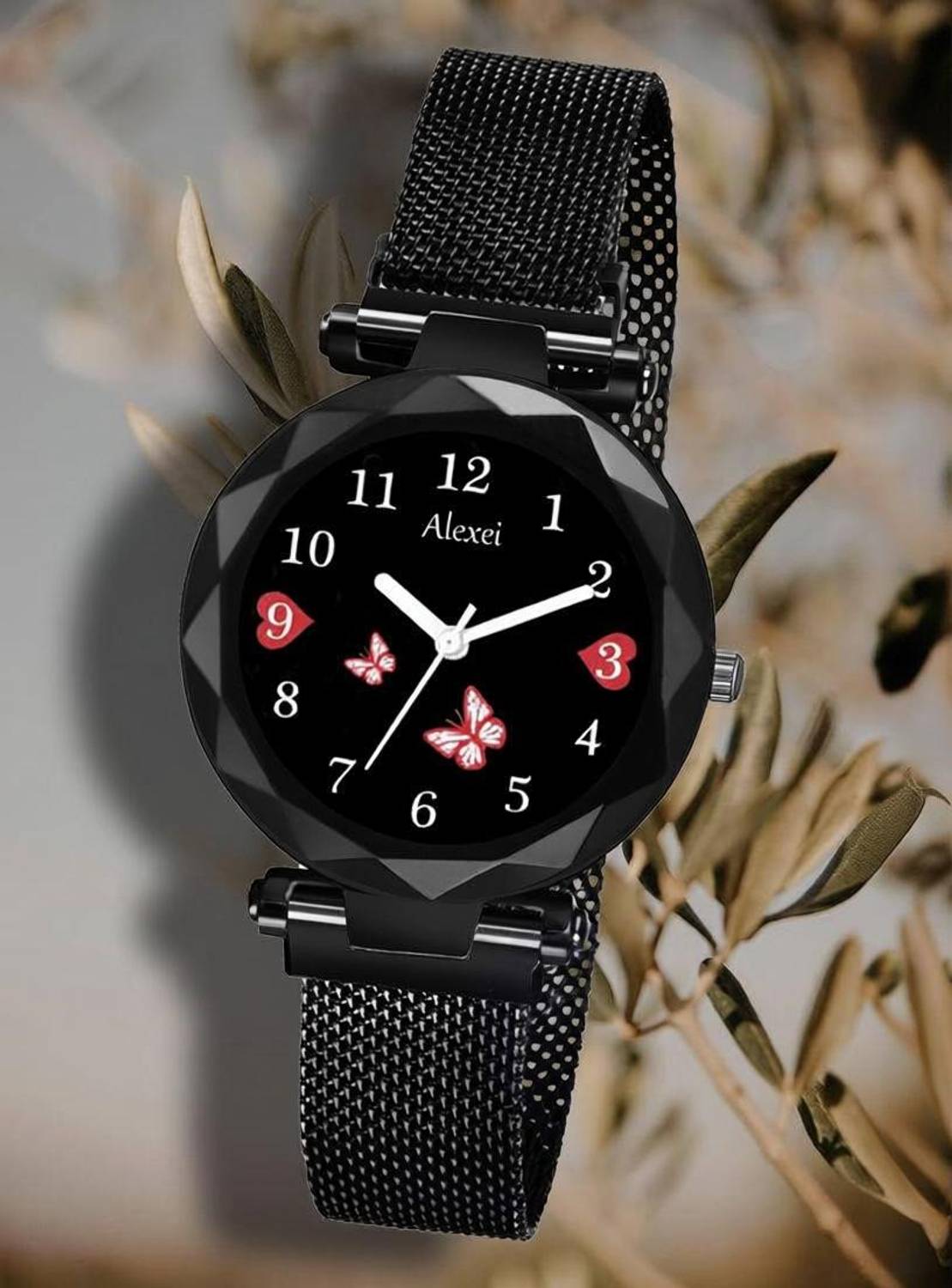 Alexei Magnetic Butterfly Collection Magnetic Butterfly Collection Analog Watch - For Girls