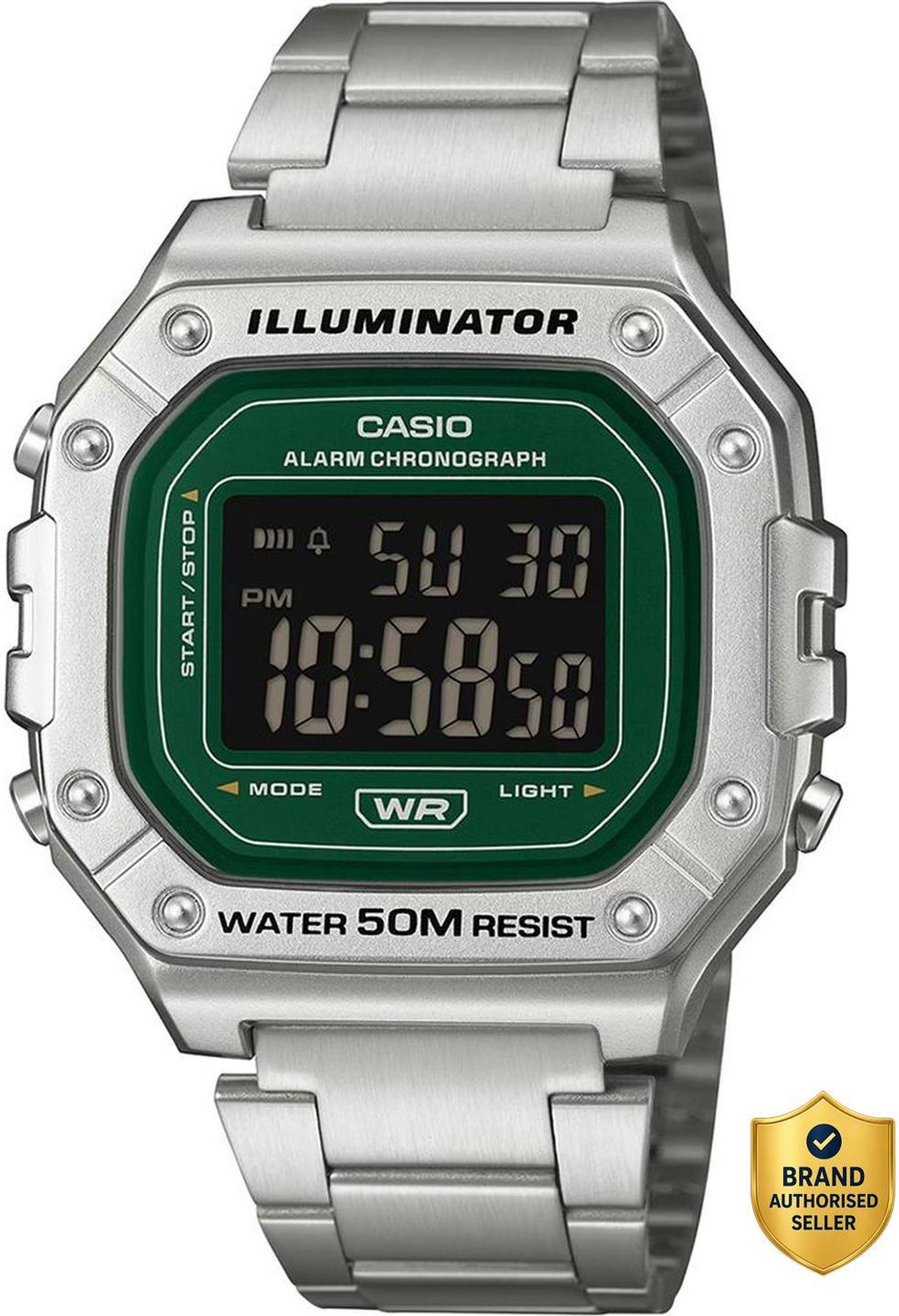 Image of CASIO W-218HD-3AVDF CASIO Digital Watch - For Men & Women