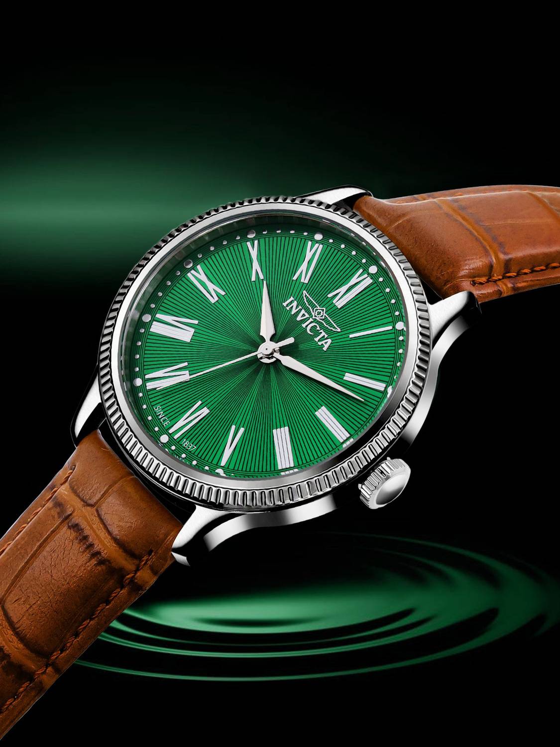INVICTA Celestial Celestial Quartz Green Dial Analog Watch - For