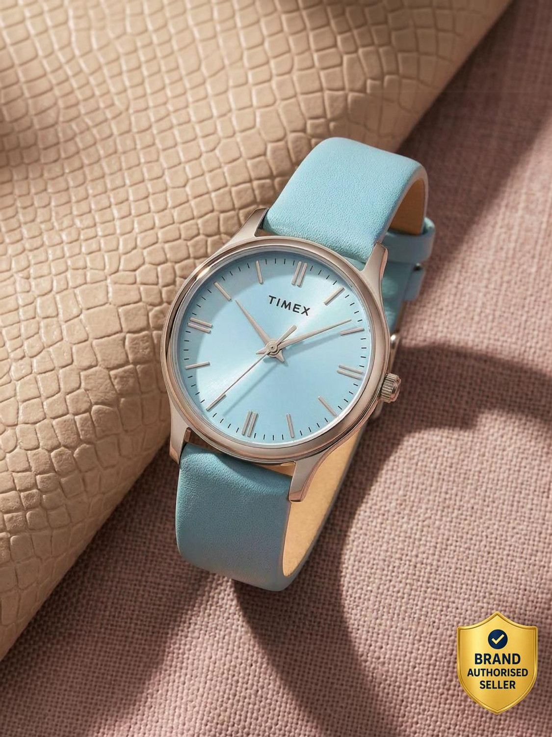 Image of TIMEX Blue Dial Analog Watch - For Women
