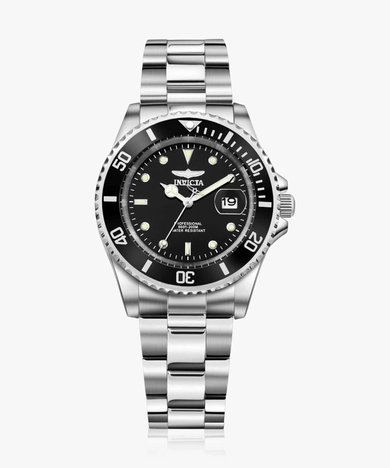 INVICTA 26970 Pro Diver Black Dial Quartz Analog Watch - For Men