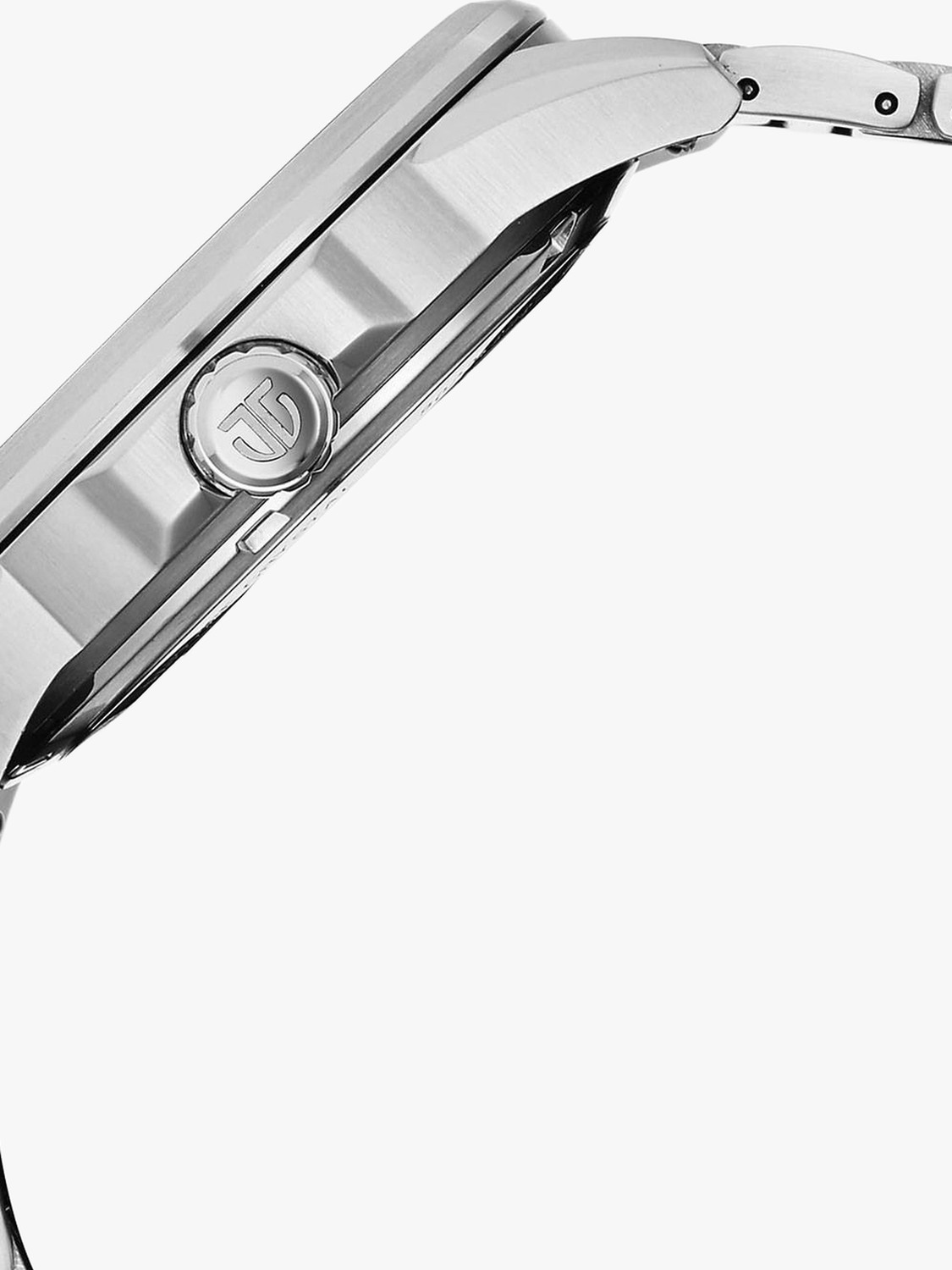 Image of Titan Aion Power Reserve Indicator Aion Concealed Automatic Power Reserve Indicator and White Dial Analog Watch - For Men