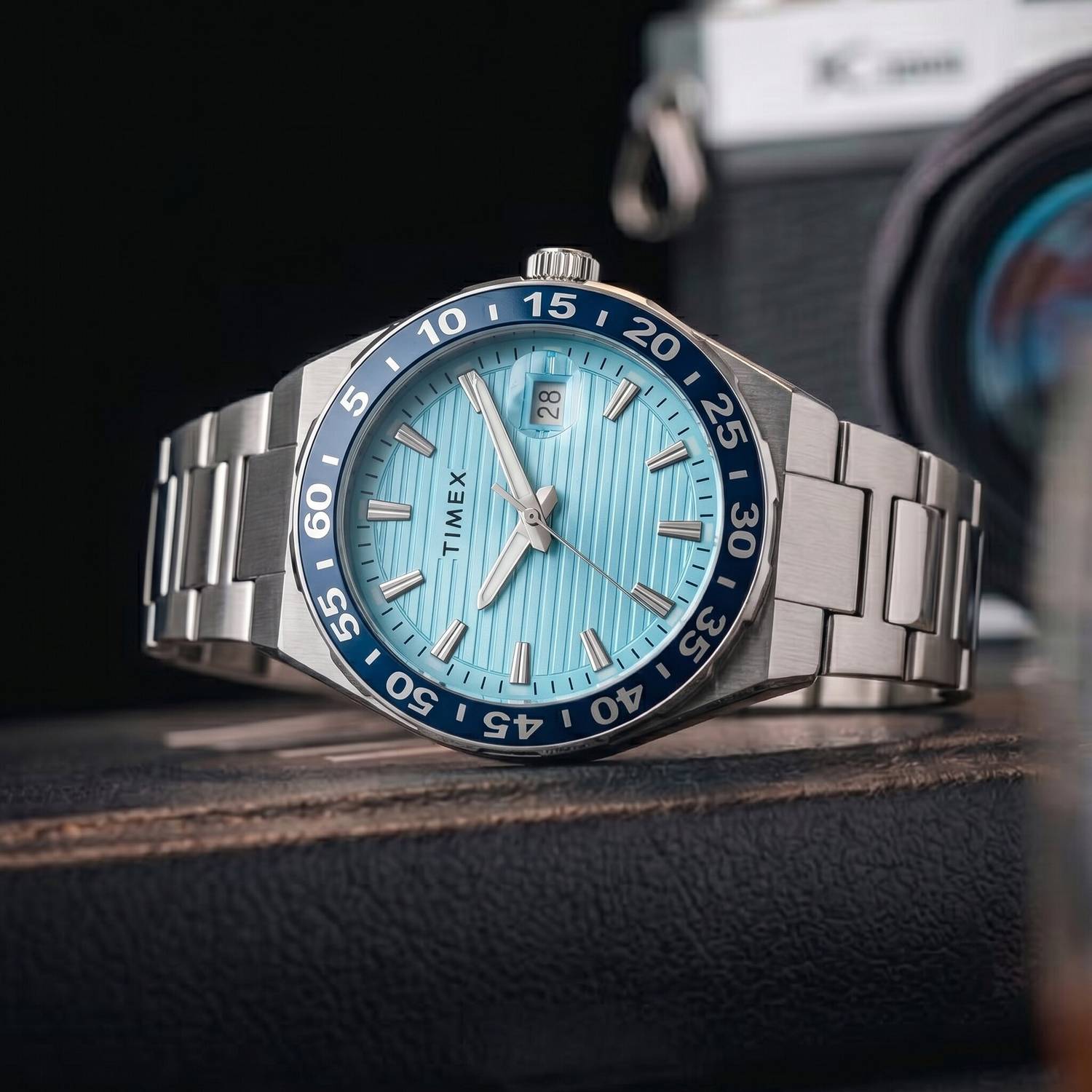 TIMEX Blue Dial Analog Watch for Men - Image 1